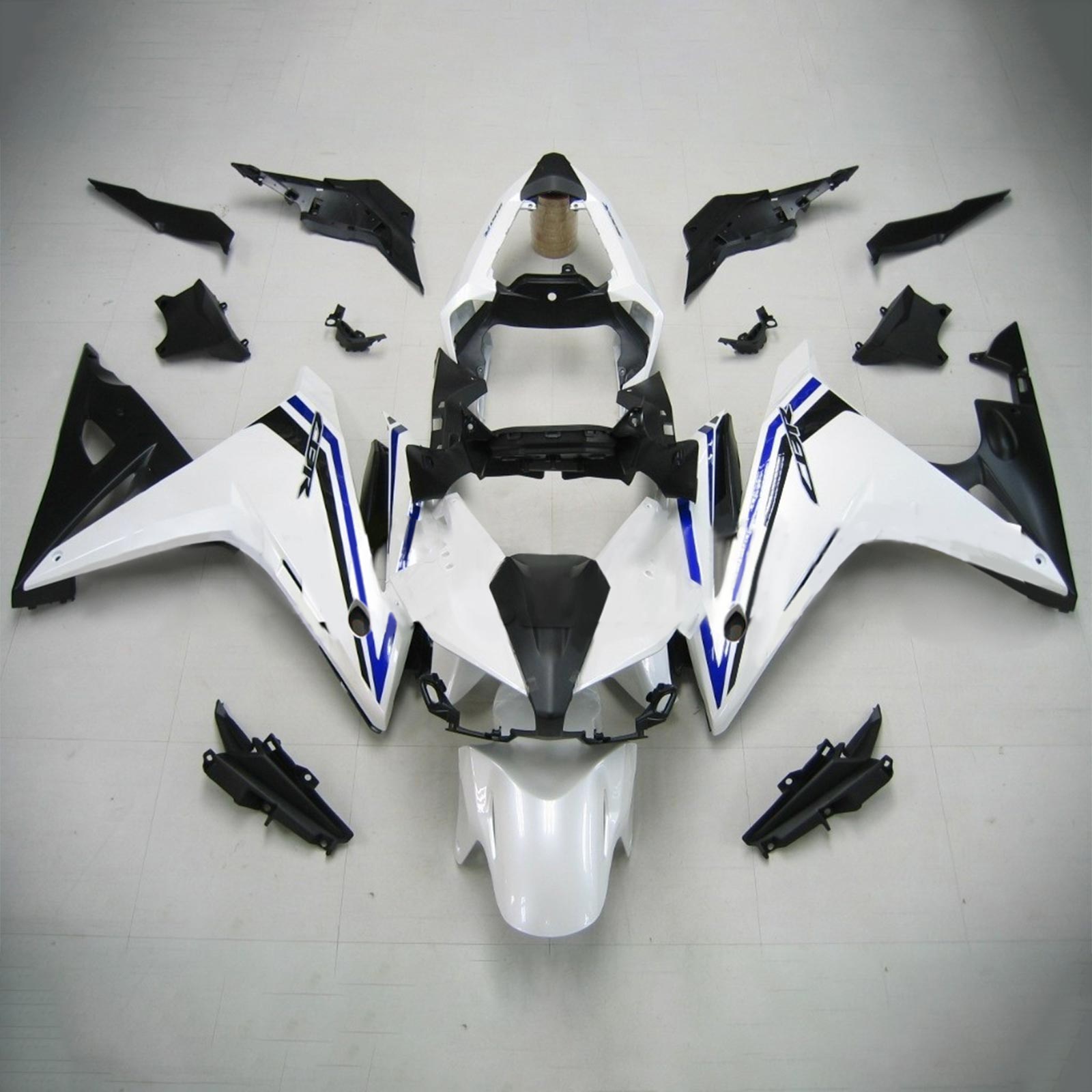 2016-2018 Honda CBR500R Kit de carénage d'injection Amotopart Carrosserie Plastique ABS #108