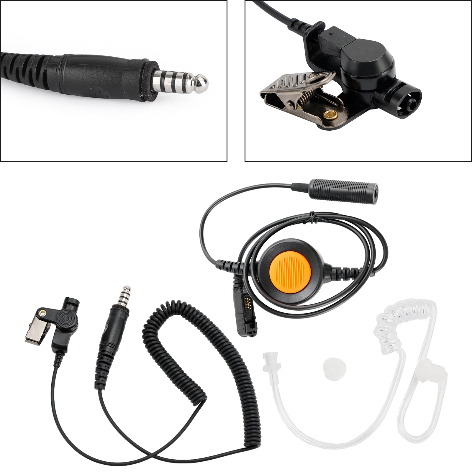 Voor IMTP3100 MTP3150 MTP3250 6Pin U94 PTT 7.1-A3 Enkele Transparante Buis Headset