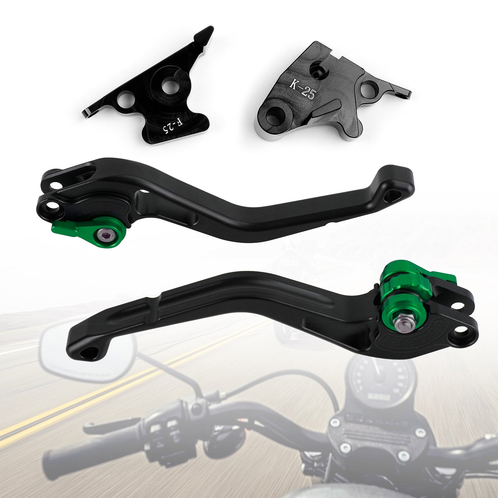 Kawasaki Ninja 250R 400 /Z300 Z250SL NEW Short Clutch Brake Lever