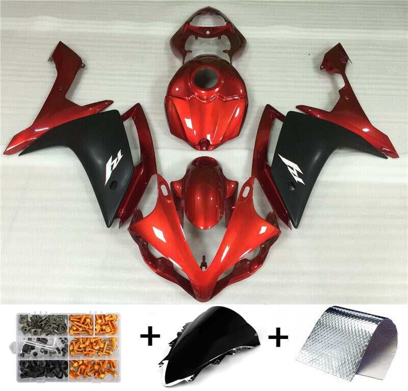 2007-2008 Yamaha YZF R1 Fairing Orange Kit