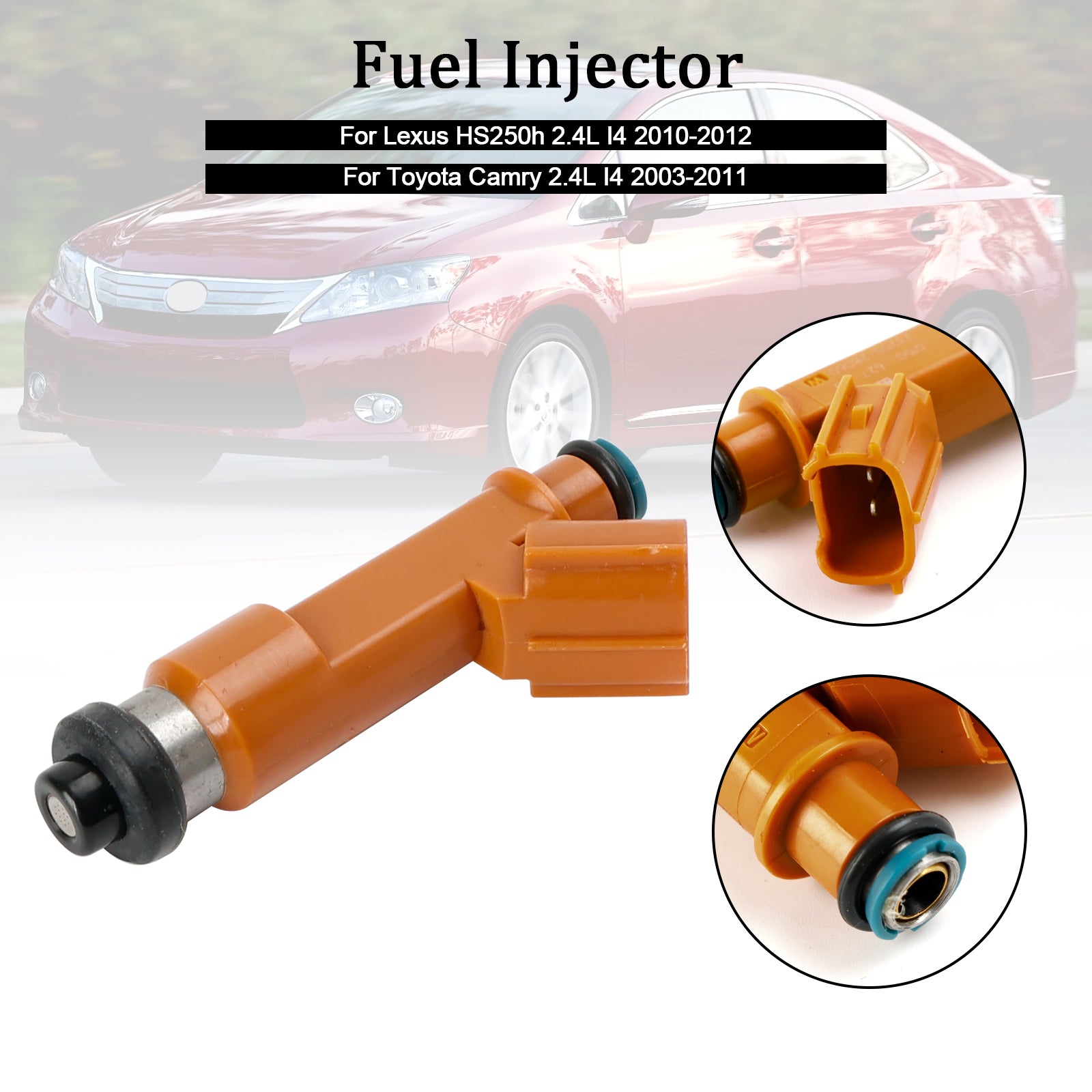 1 pièces injecteur de carburant 23209-0H050 pour Toyota Camry 2.4L 2003-2011 23209-28060