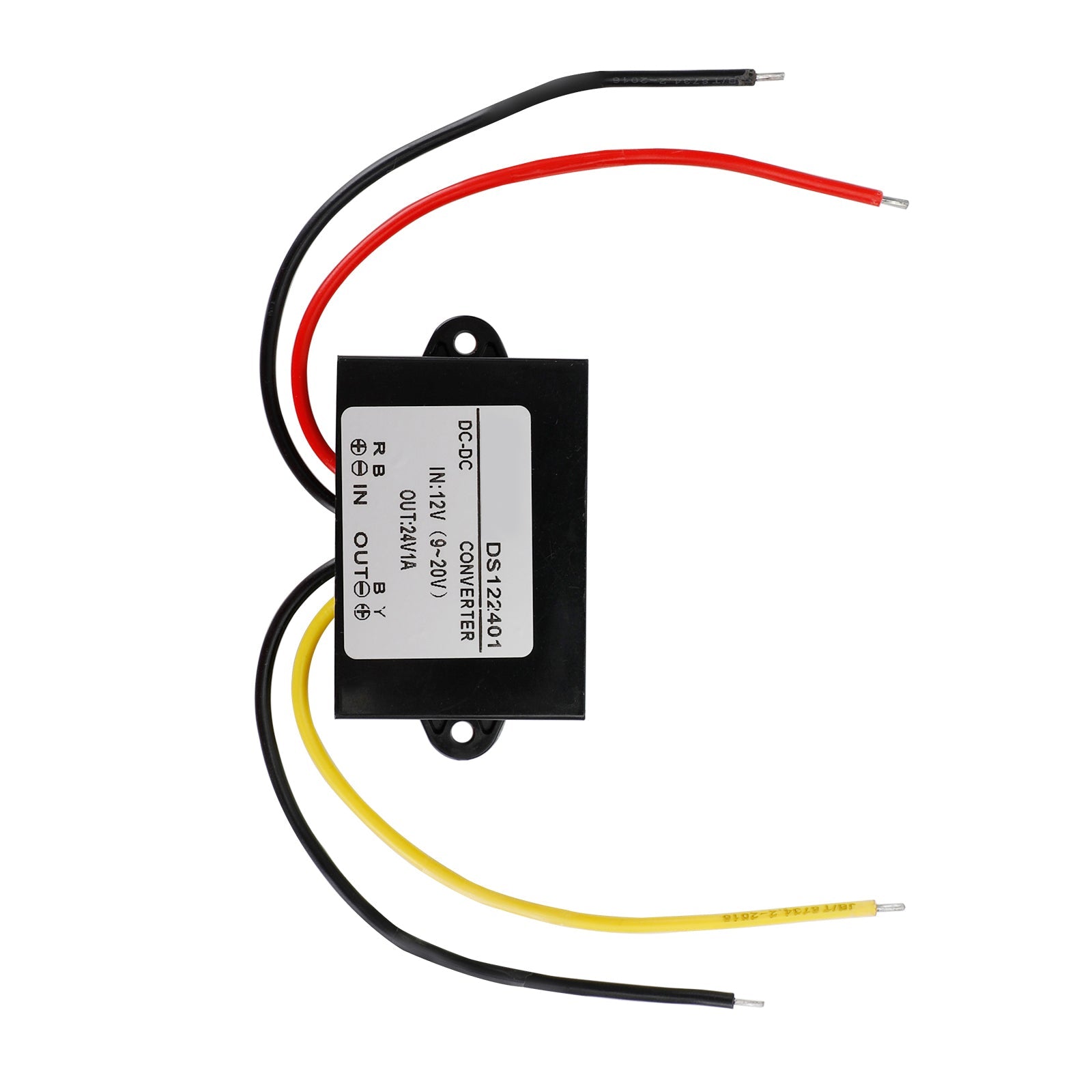 Waterdichte DC-DC Boost Step-Up Converter 12V naar 24V autovoedingsmodule