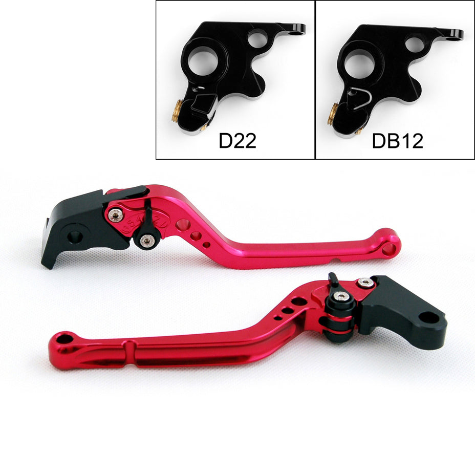 Brake Clutch Levers For Ducati 400 696 796 MONSTER MONSTER S2R 800 Black Generic