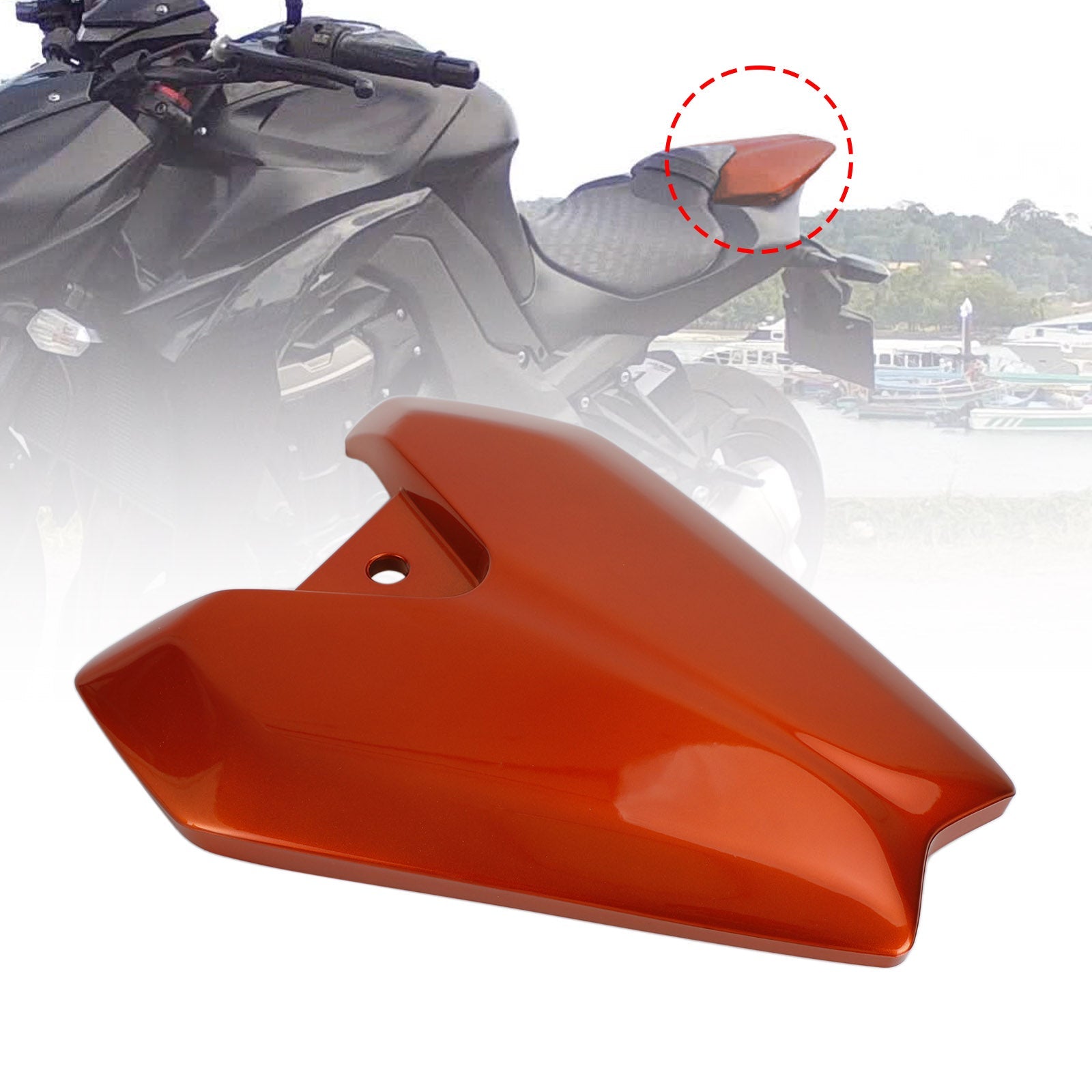 2014-2022 Kawasaki Z1000 Motorcycle Rear Seat Fairing Cover Cowl