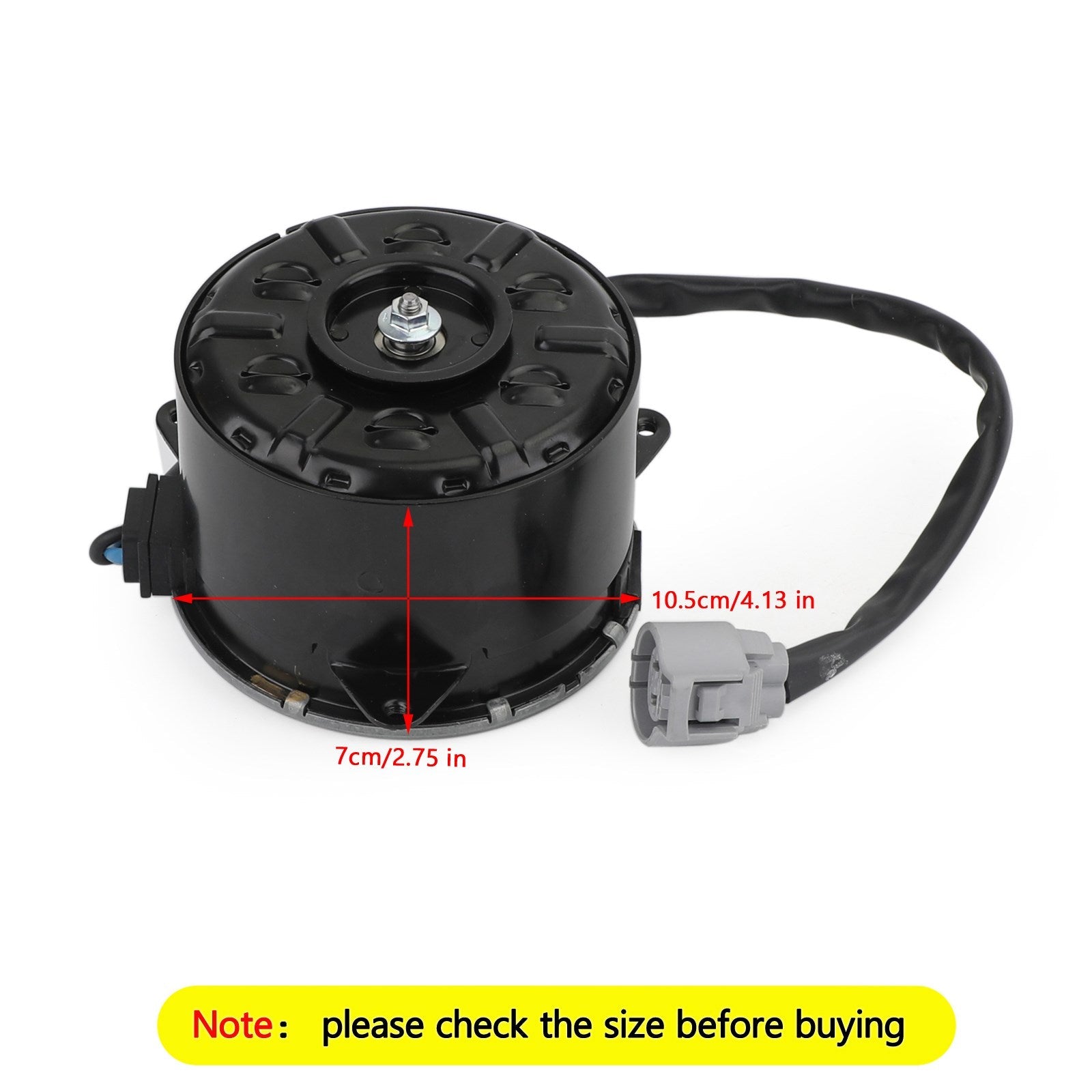 Cooling Fan Motor Fit Lexus RX35 RX400H RX450H Passenger Side 16363-20390 Generic