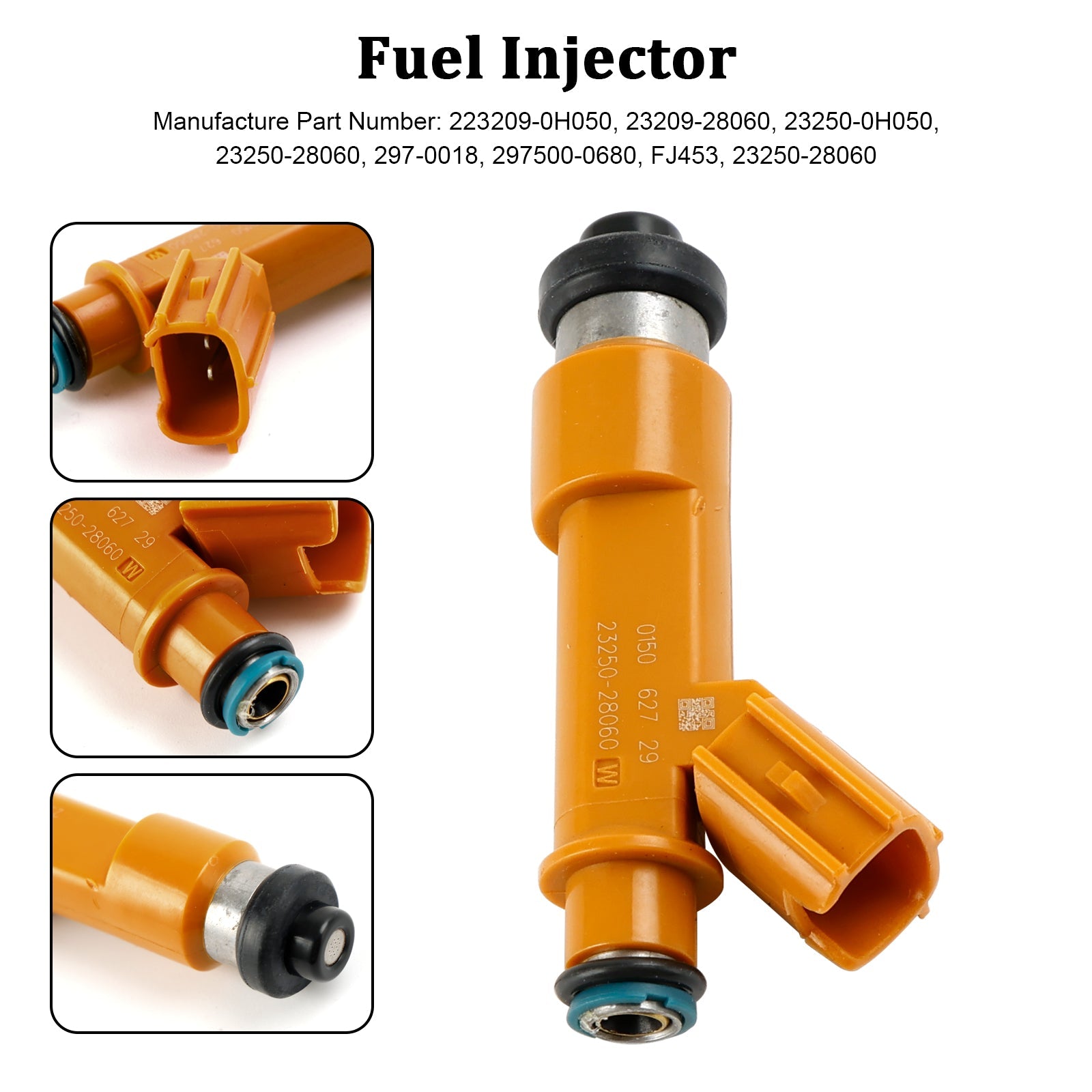 1 pièces injecteur de carburant 23209-0H050 pour Toyota Camry 2.4L 2003-2011 23209-28060