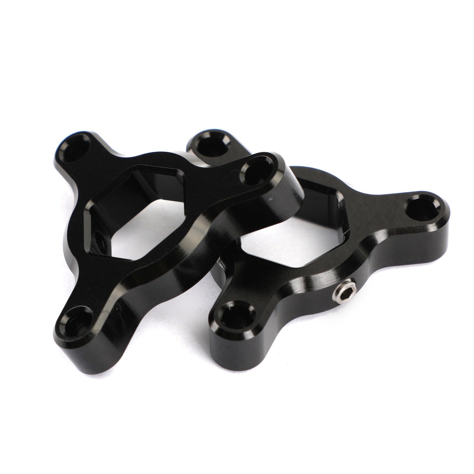 Pré-ajusteurs de fourche noirs 14MM, adaptés à Kawasaki Ninja ZX6R ZX10R ZZR1400 Z800 générique