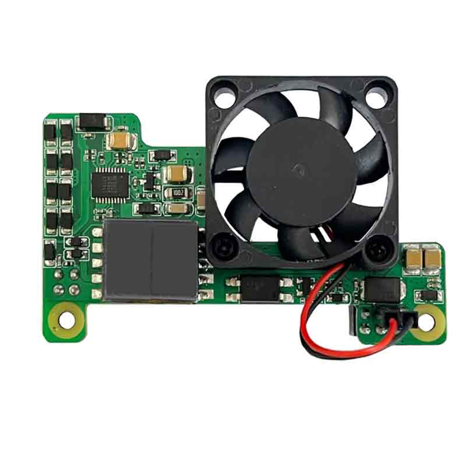 Raspberry Pi Poe Ethernet-voedingsuitbreidingsmodule ondersteunt 3B+/4B met ventilator