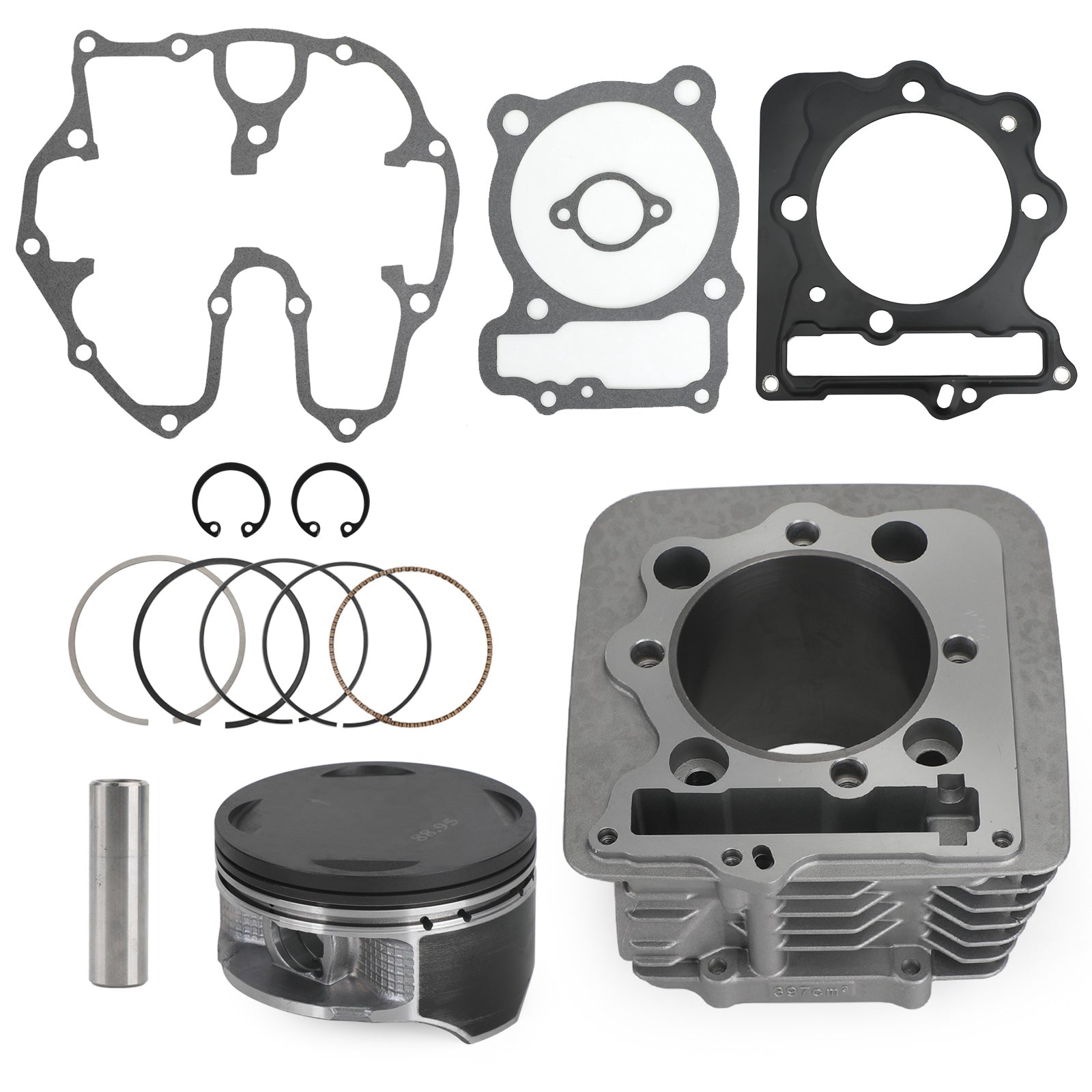 440cc 89mm Big Bore Kruikcilinder voor Honda TRX400EX TRX400X Top End Rebuild Kit