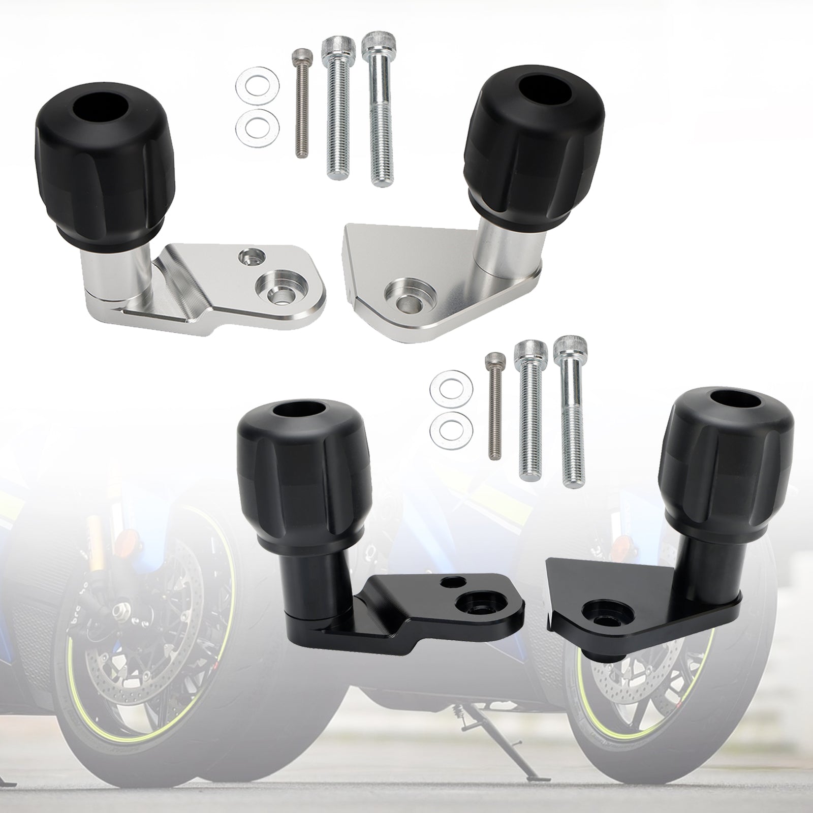 Suzuki Gsx-R 1000 1000R 2017-2021 Aluminium Frame Crash Sliders Bescherming