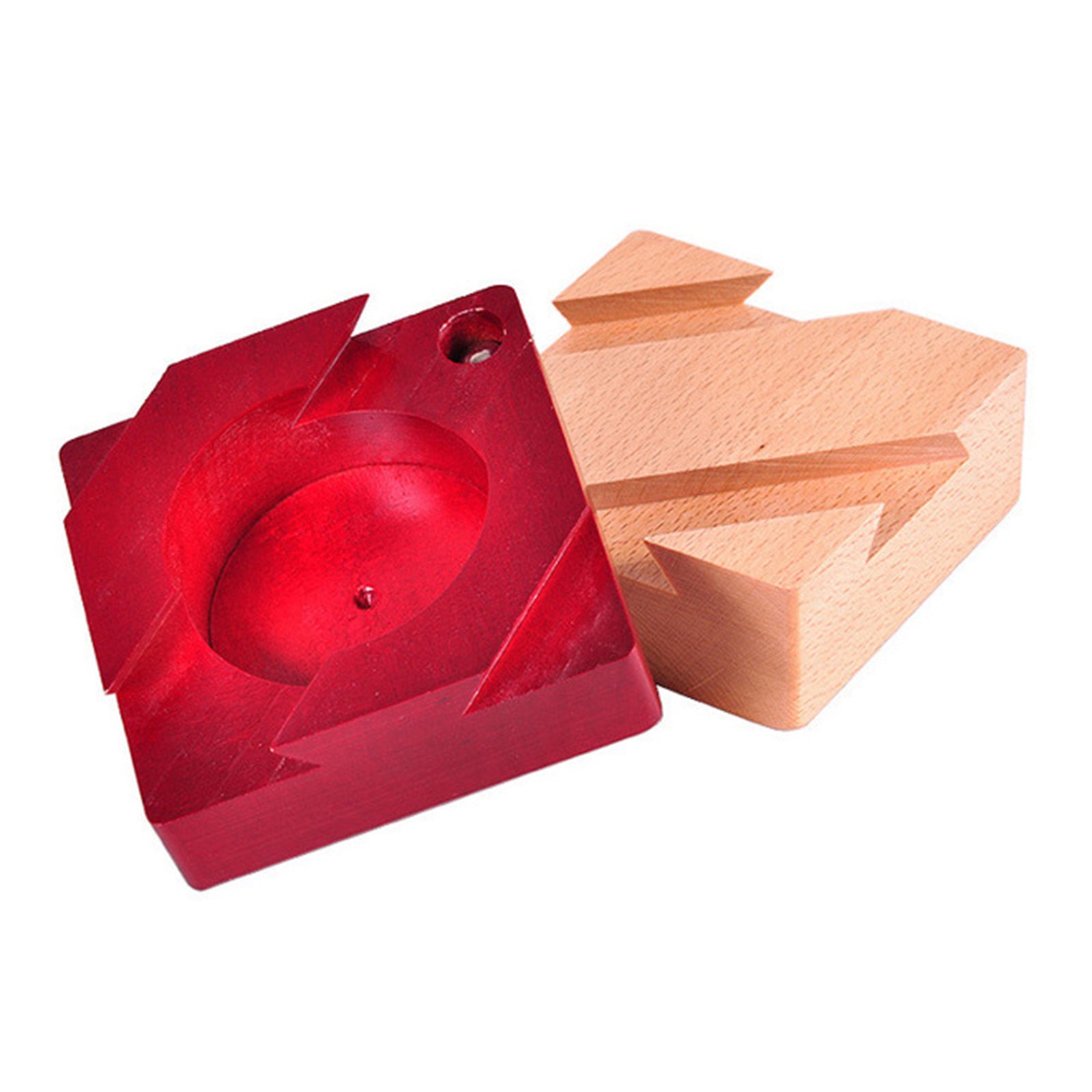 Vakker Impossible Secret Box Mini 3D Brain Teaser Magisk skuffeleketøy i tre