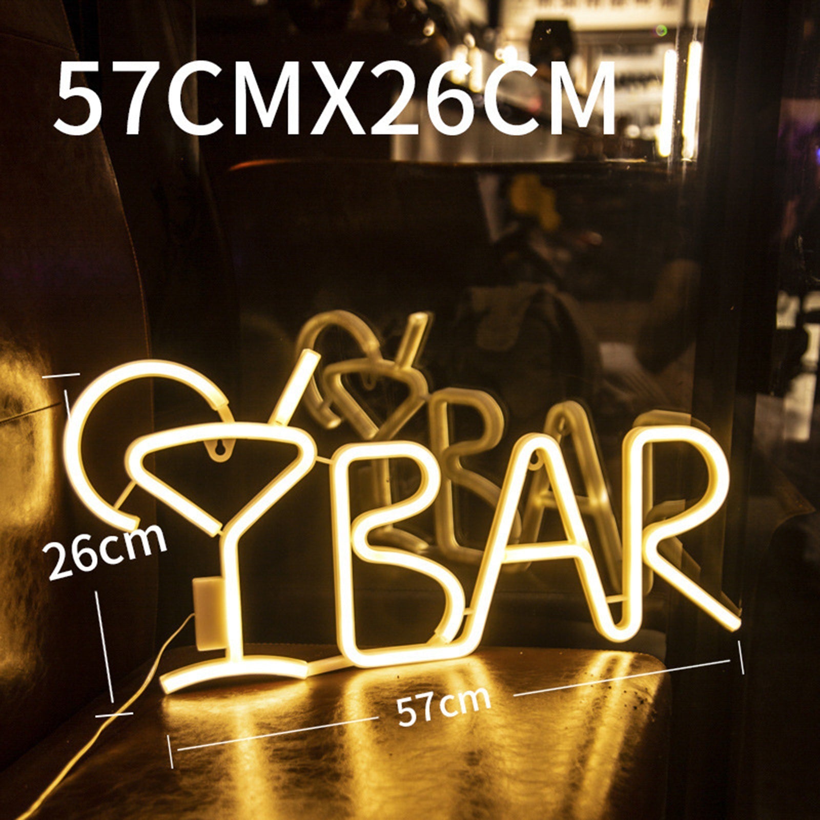 BAR Neon Sign Light LED Juice Letter Neon Lamp Tube Party Nachtlampje Lamp Fedex Express