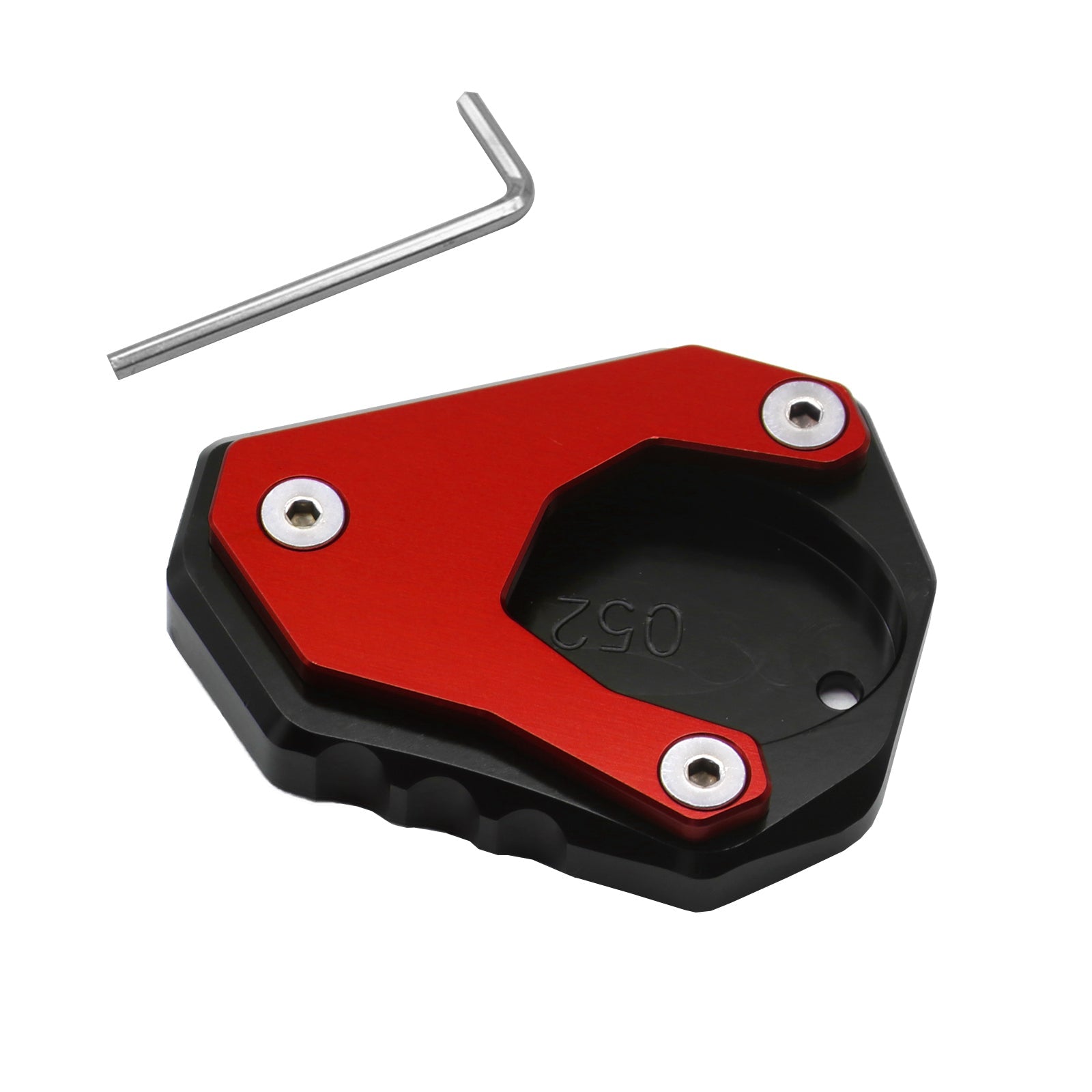 Kickstand Zijstandaard Vergroten Plaat Pad voor KAWASAKI Ninja 400 Versys 650 KLX250 Generiek