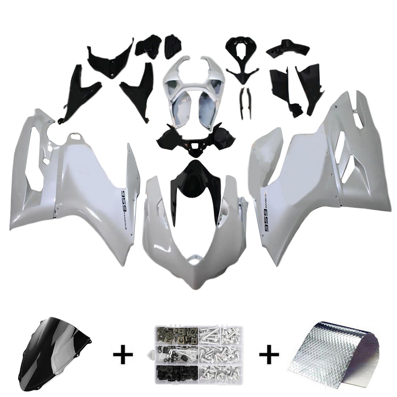 2015-2020 Ducati 1299 959 Kit de carenado Carrocería Plástico ABS