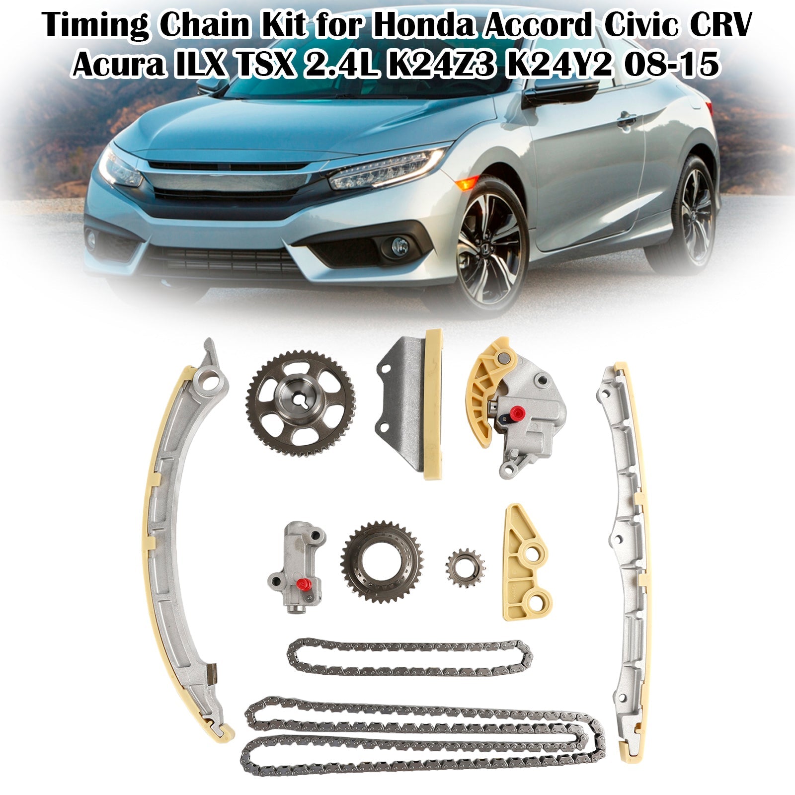 2012-2015 Honda Civic Crosstour 2.4L 2354CC L4 DOHC K24Z7 K24Z3 Distributiekettingset Fedex Express