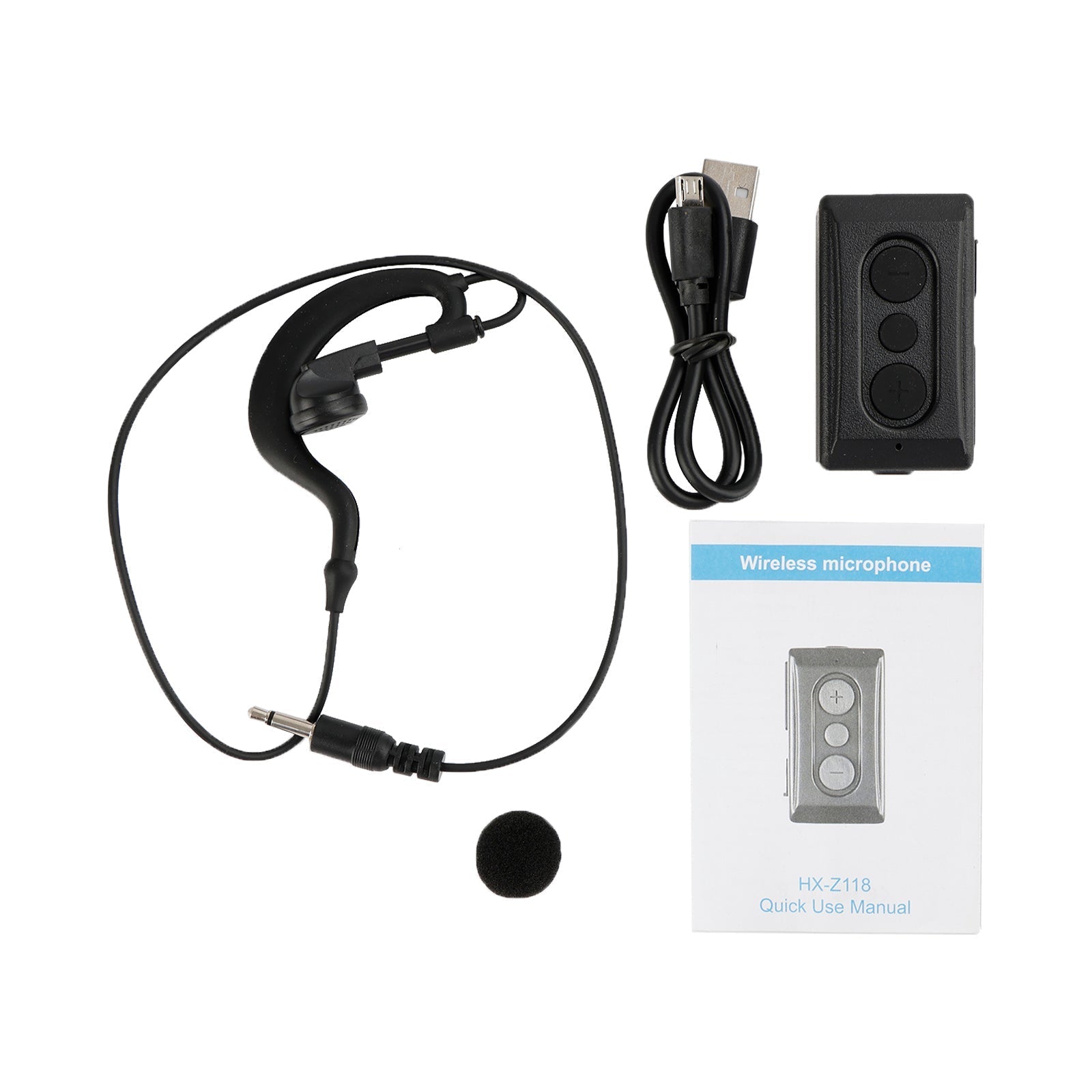 Radio contrôleur PTT Bluetooth sans fil HX-Z118, pour téléphone Android IOS, Zello Work