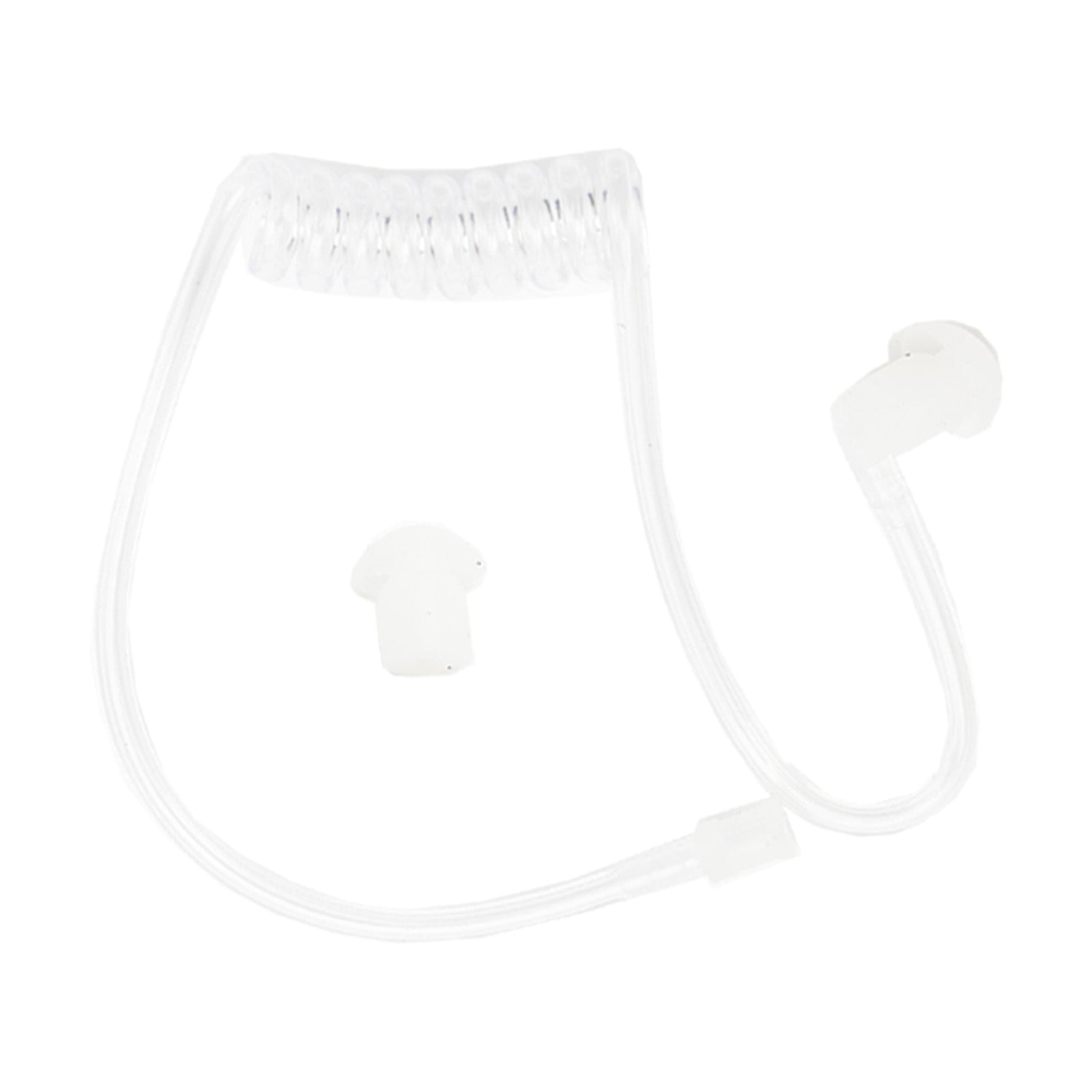 Casque à Tube Transparent avec micro, pour STP8000 STP8030 STP8035, PTT 7.1-A3 à 6 broches