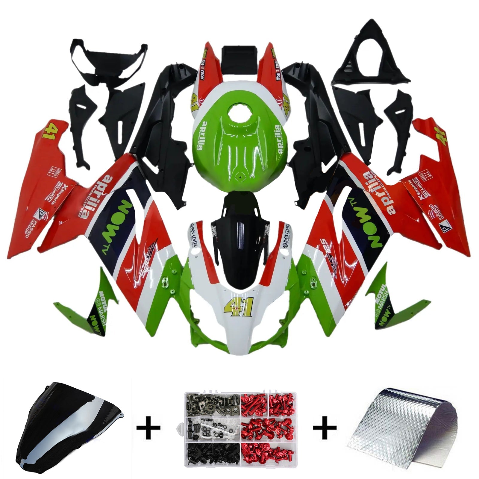 2006-2011 Aprilia RS125 Fairing Kit Bodywork Plastic ABS