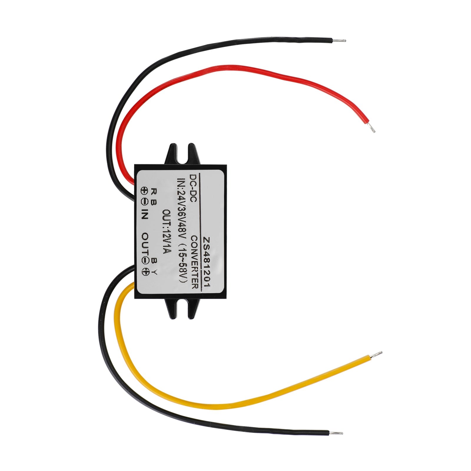 Convertisseur DC-DC étanche 24V 36V 48V, Module d'alimentation abaisseur à 12V