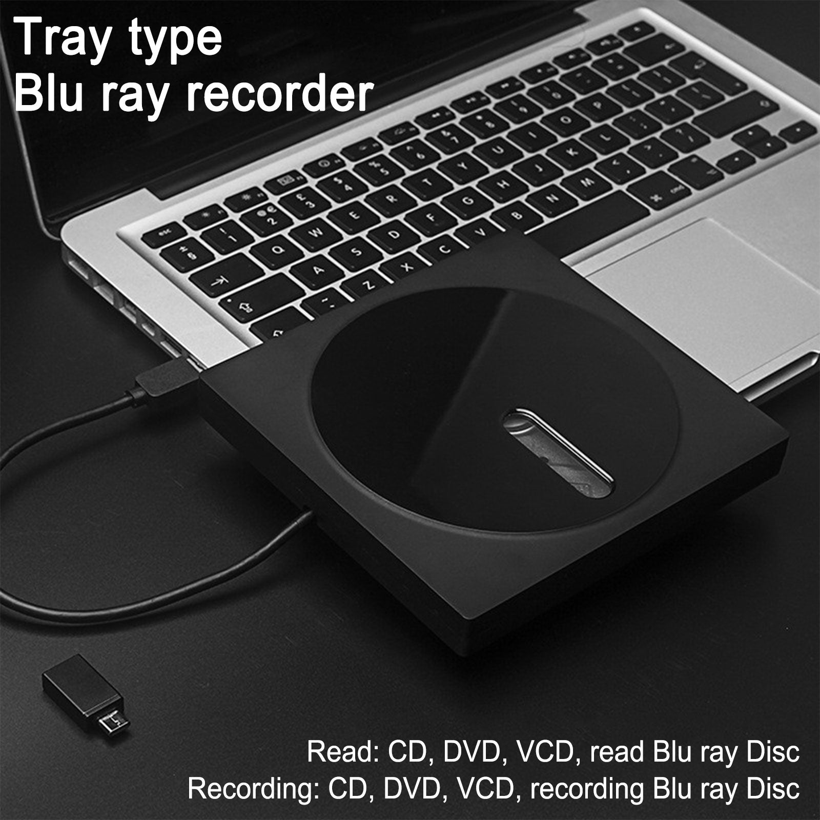 Genuine Bluray Burner External USB 3.0 Player BD DVD CD Recorder Cable Drive