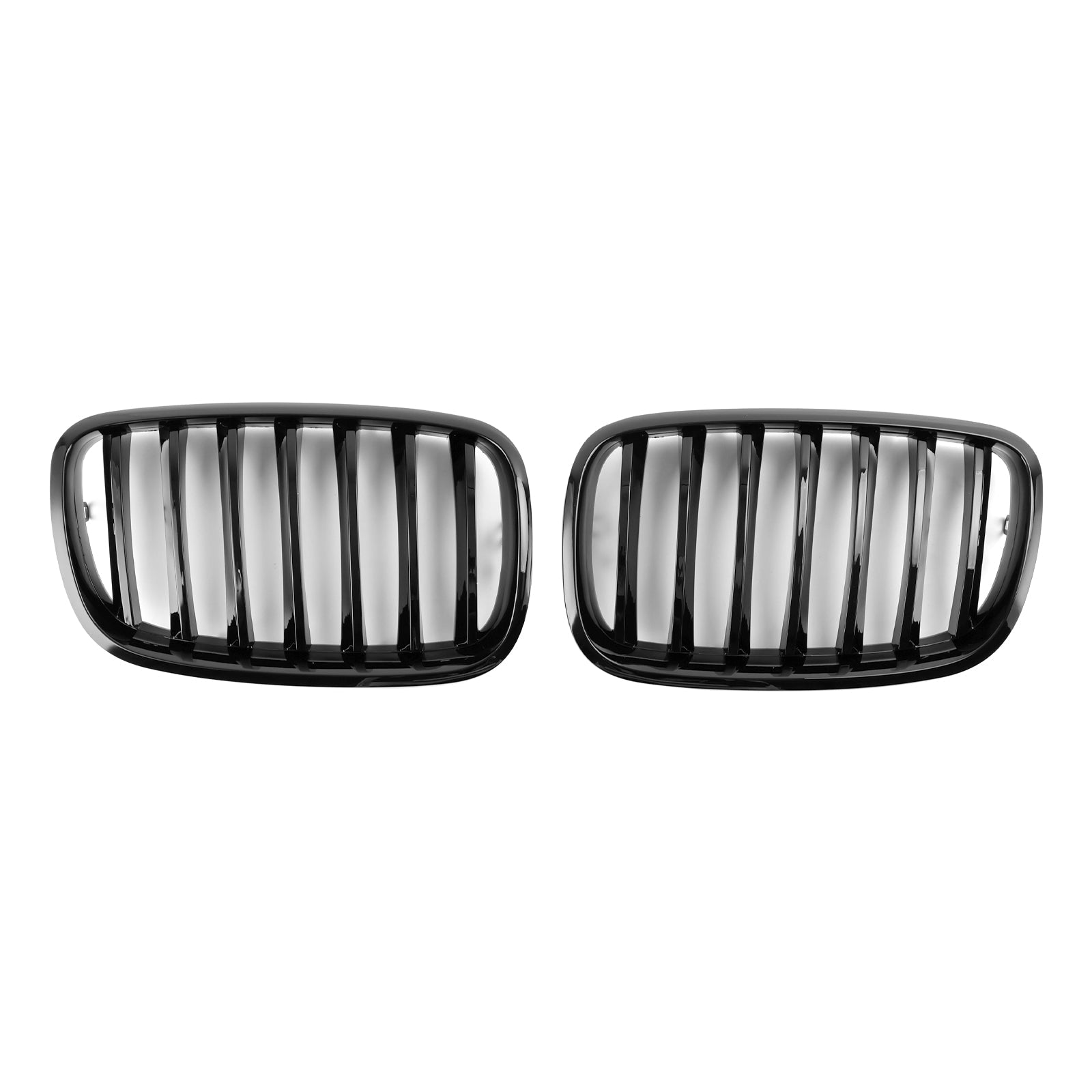 BMW X6 E71 2007-2014 / X6 M (E71) 2009-2014 / X6 Hybrid E72 2008-2011 Voorbumper Nierengrille Grill Glanzend Zwart