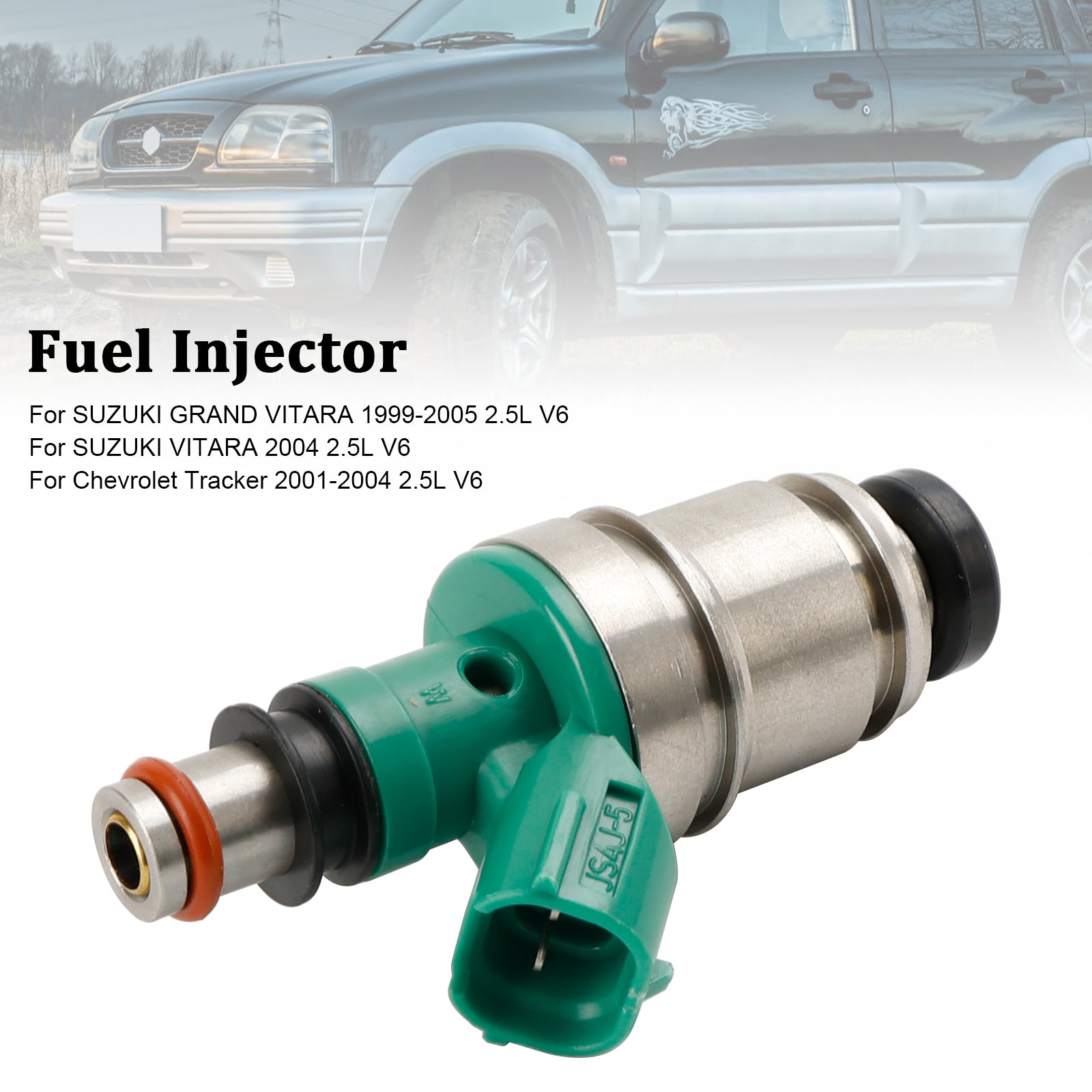 Injecteur de carburant pour Suzuki Grand Vitara Tracker 2,5 l JS4J-5, 1 pièce