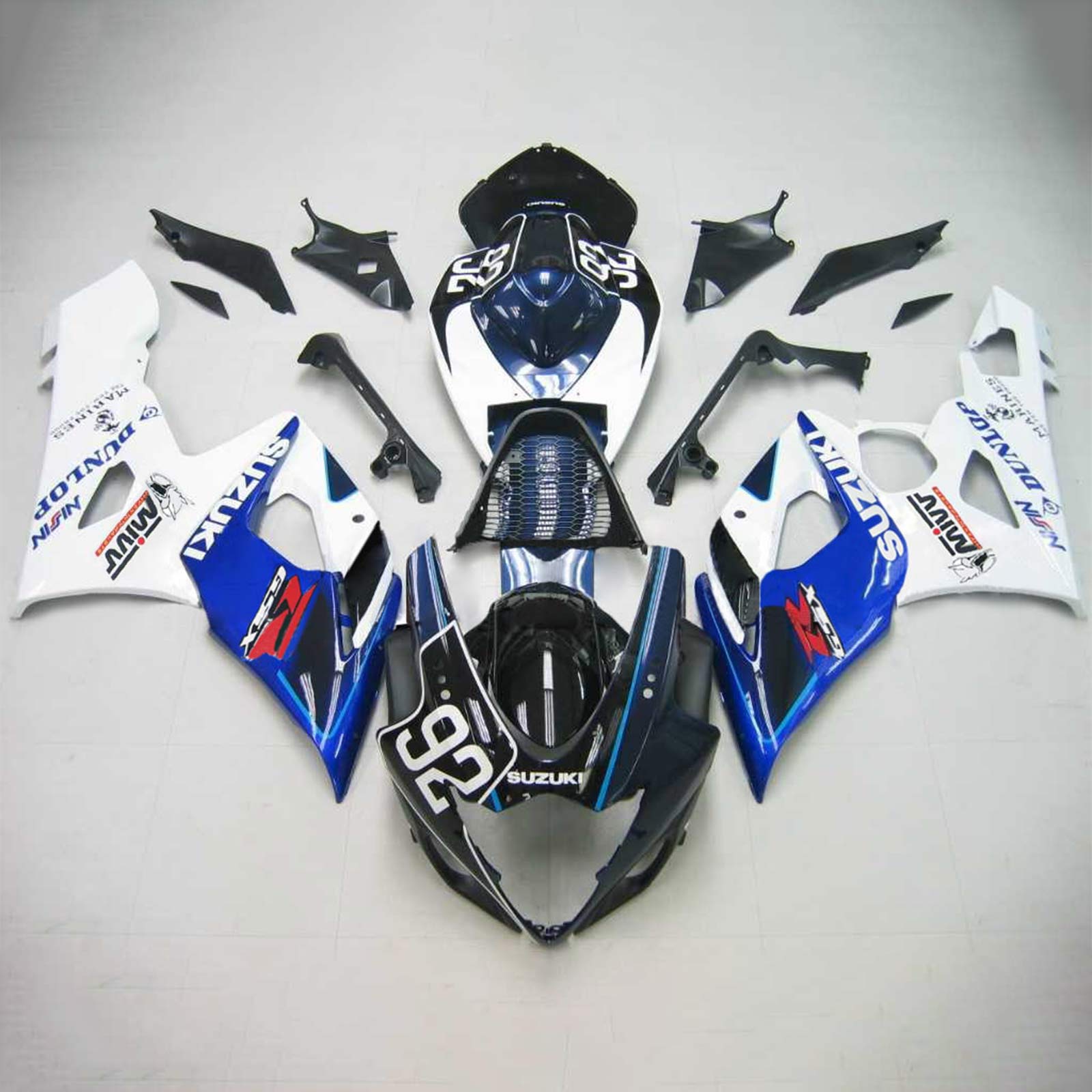 2005-2006 Suzuki GSXR1000 K5 Amotopart Injection Fairing Kit Bodywork Plastic ABS #121