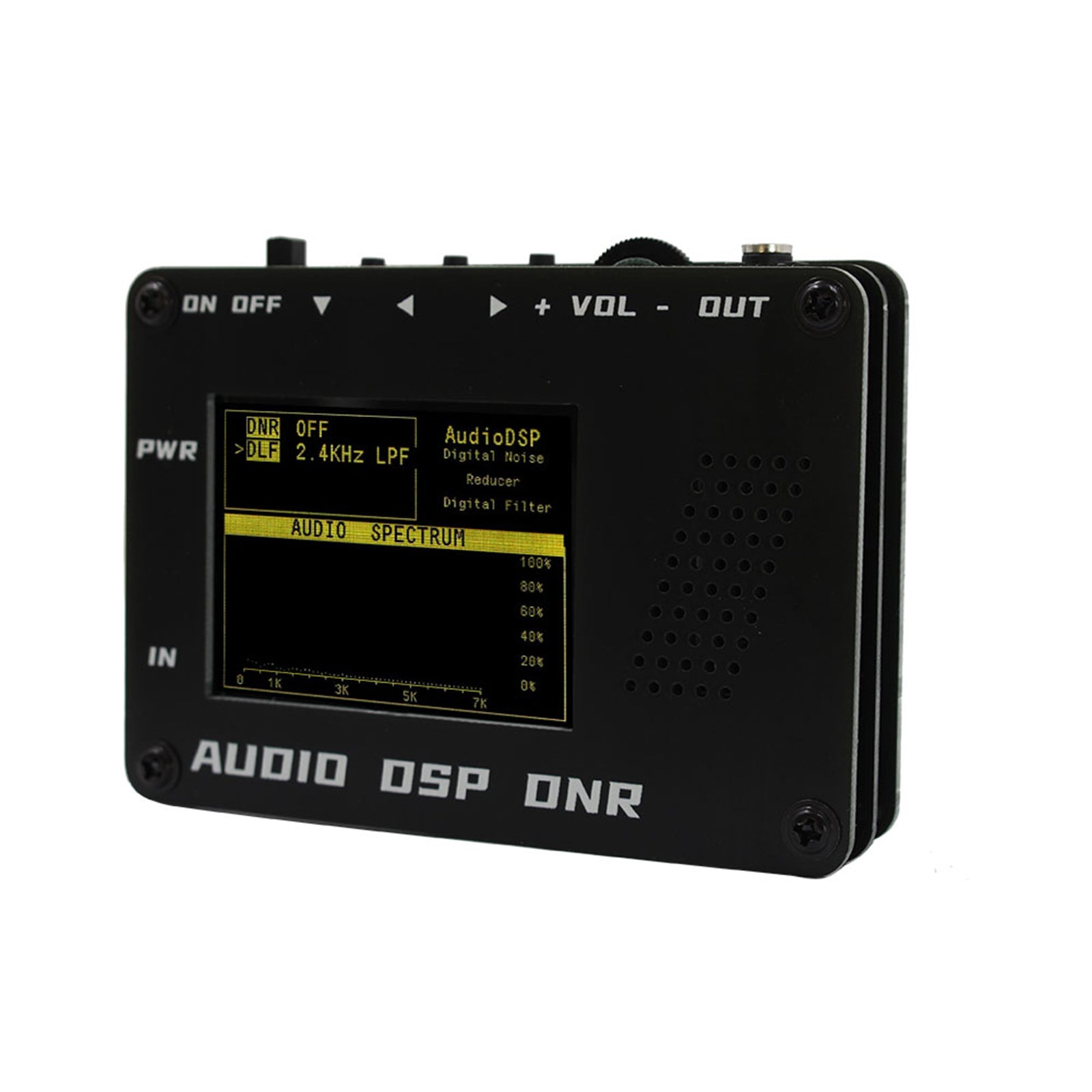 Audio DSP Ruisonderdrukking DNR Digitaal filter SSB-radio YAESU ICOM + luidspreker