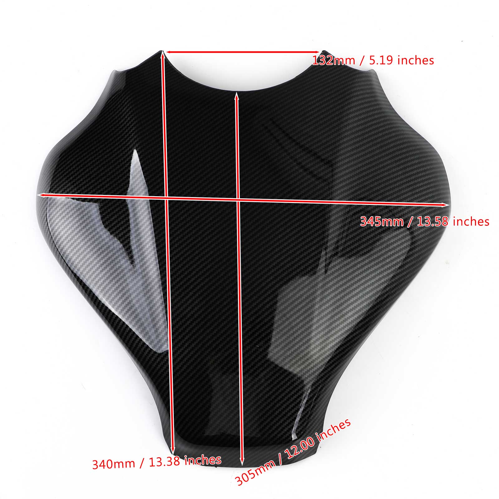 Tank Cover Fuel Gas Protector Motorcycle Fit for Honda CB650R CBR650R 2019 2020 Generic