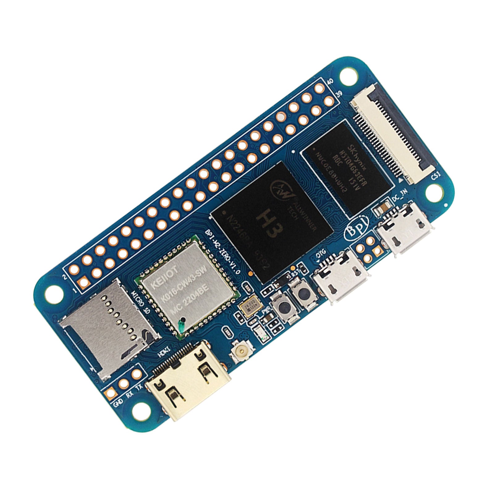 BPI-M2 Zero Quad Core Development Board Single-board computer voor Banana Pi