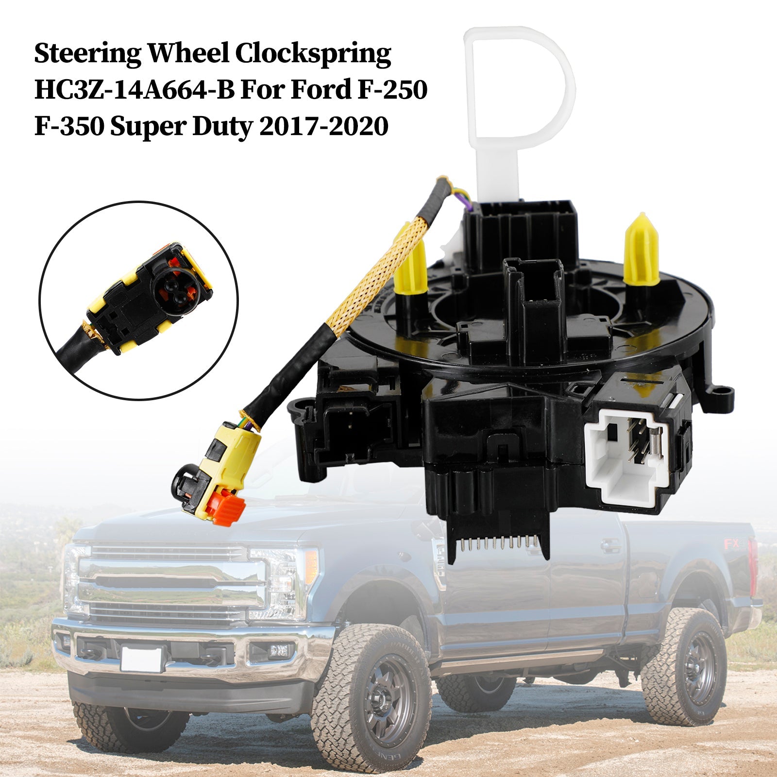 2017-2020 Ford F-250 F-350 Super Duty stuurwiel Clockspring HC3Z-14A664-B