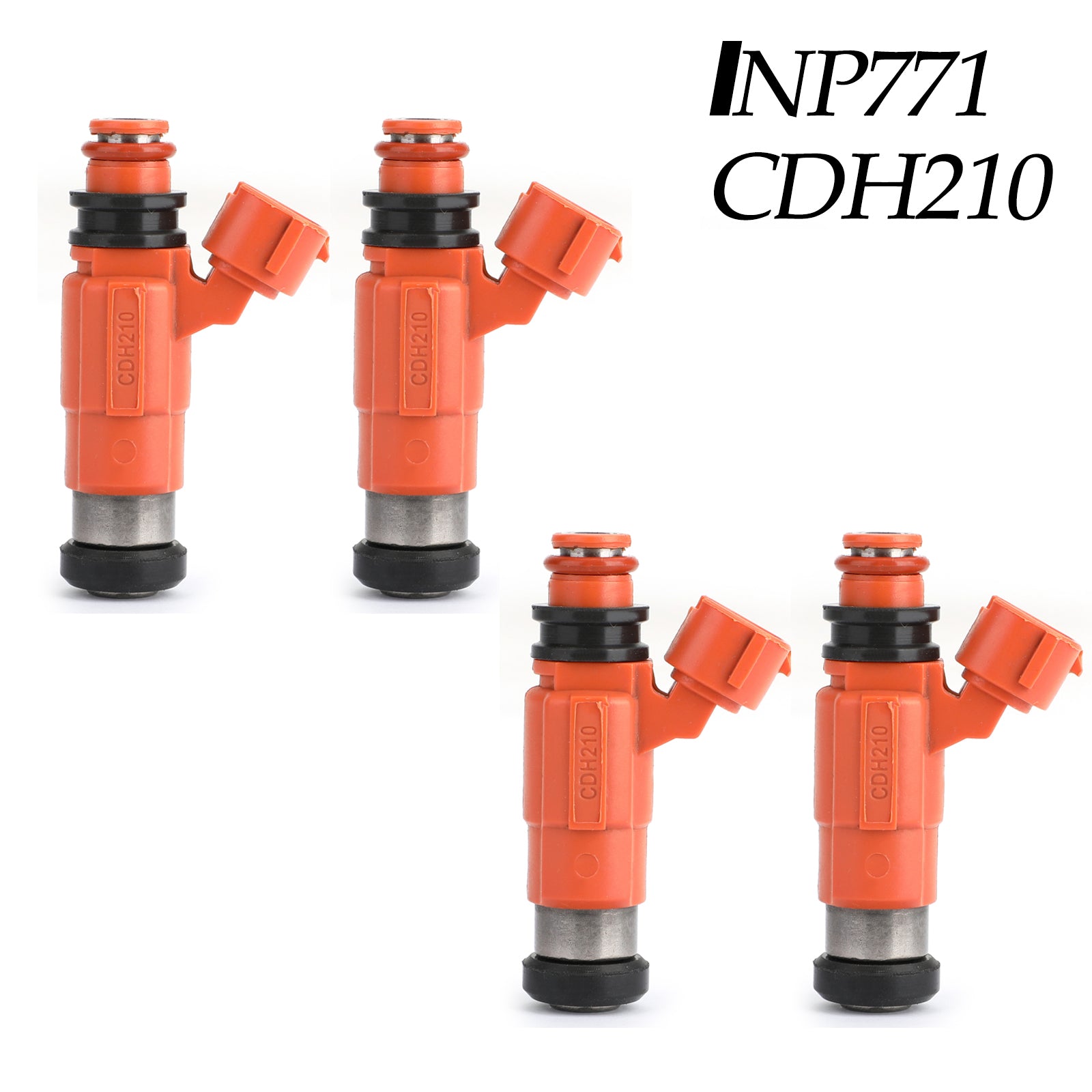 2000-2011 Yamaha F115 HP Outboard 1PCS/4PCS Fuel Injectors CDH210 68V-8A360-00-00 NP-771 M02771X4 842-12223 Generic