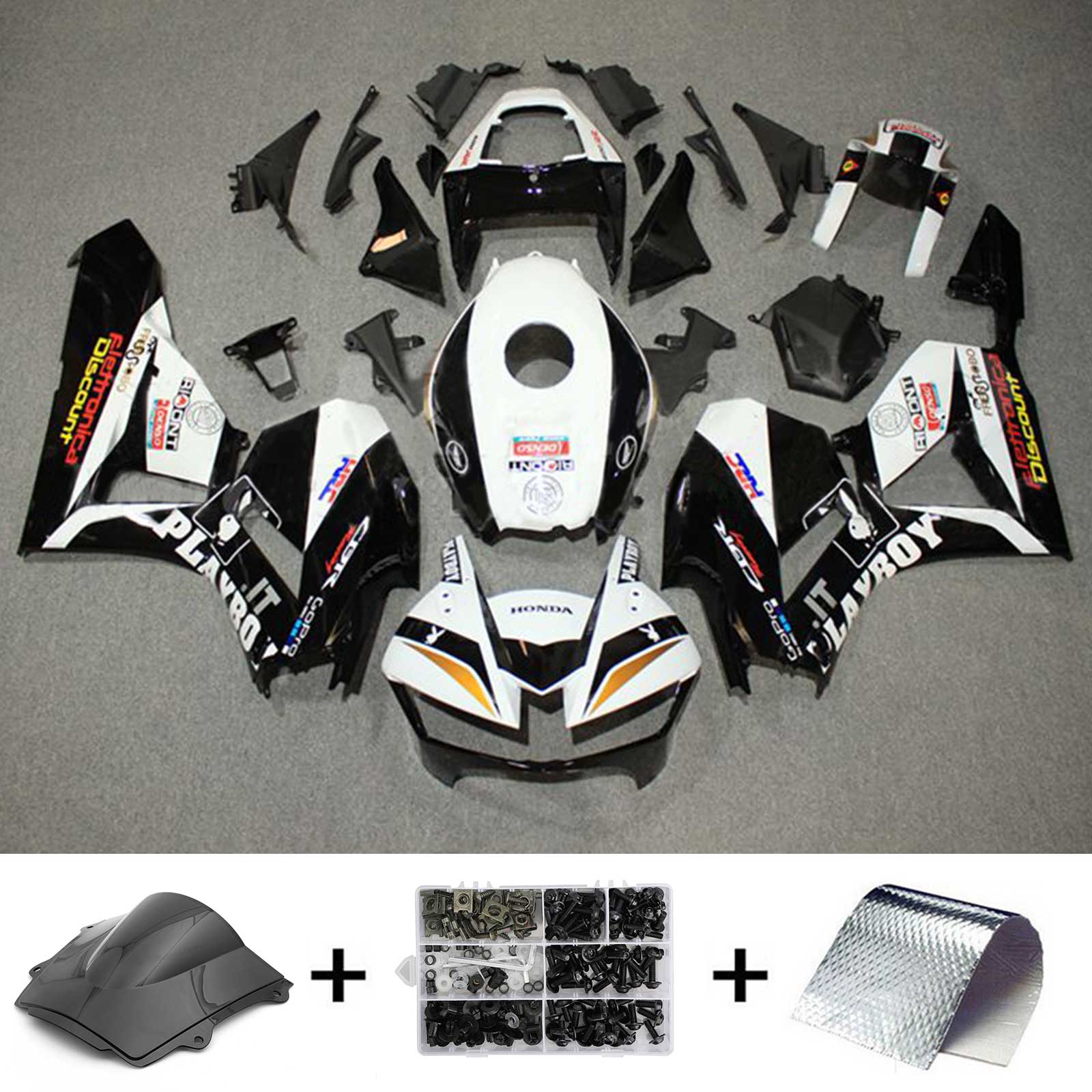 2013-2023 Honda CBR600RR F5 Injectiekuipset Carrosserie Kunststof ABS #101