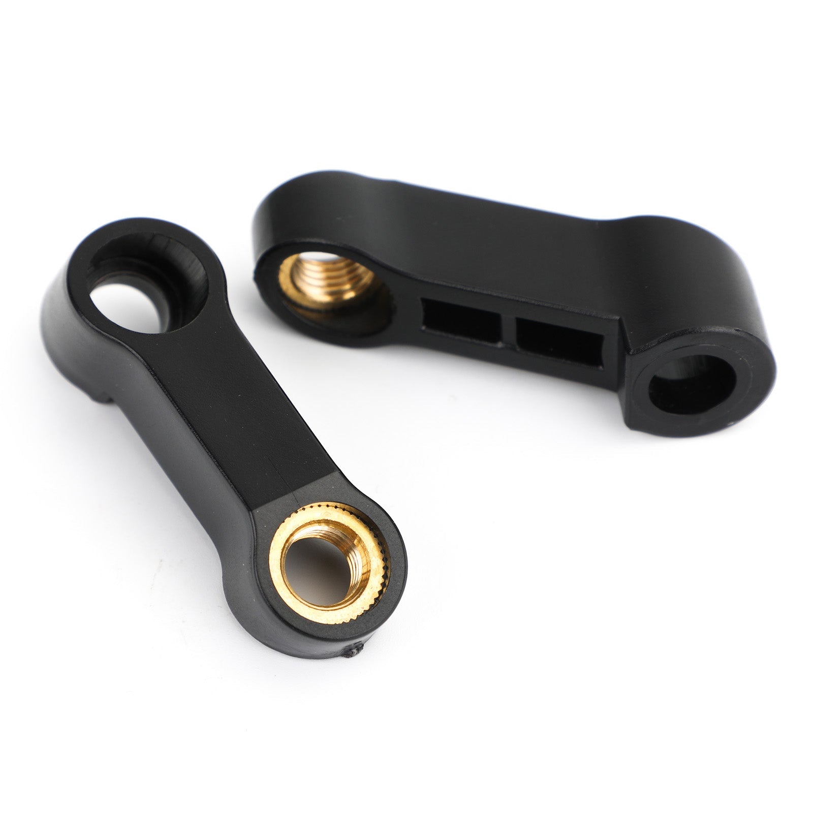 Support d'extension de rétroviseur de moto noir 10mm M10 adapté pour Honda générique