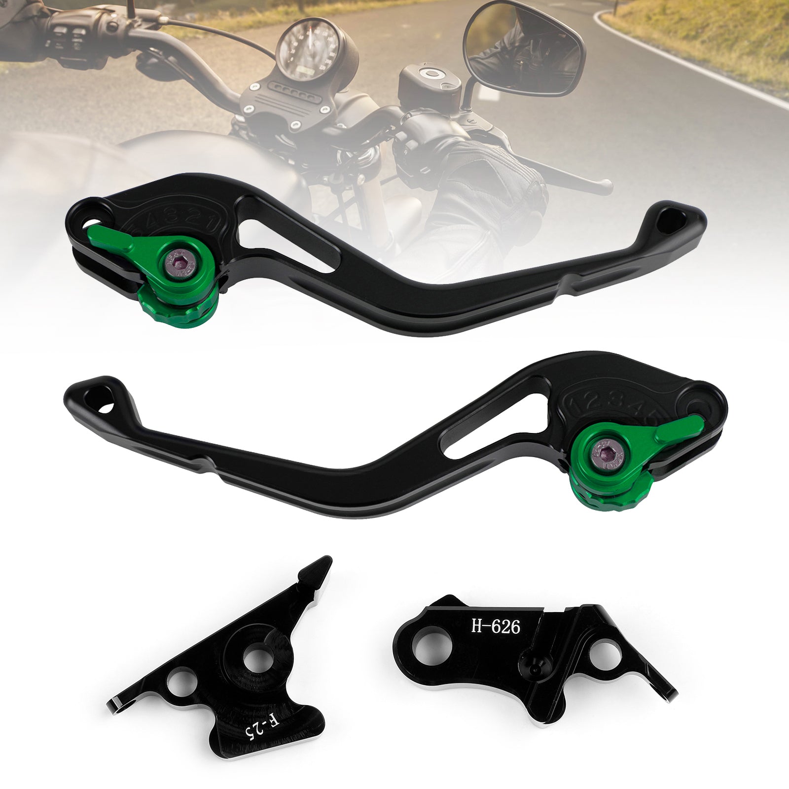 Honda GROM CBR250R CBR300R CBR500R NOUVEAU Levier de frein d'embrayage court