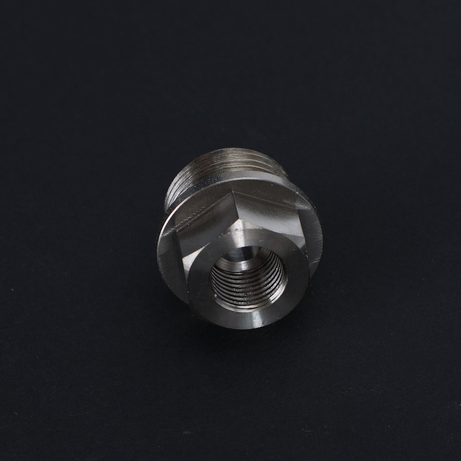 1/8" NPT to M18x1.5 Male Pressure Temperature Gauge Sender Adapter