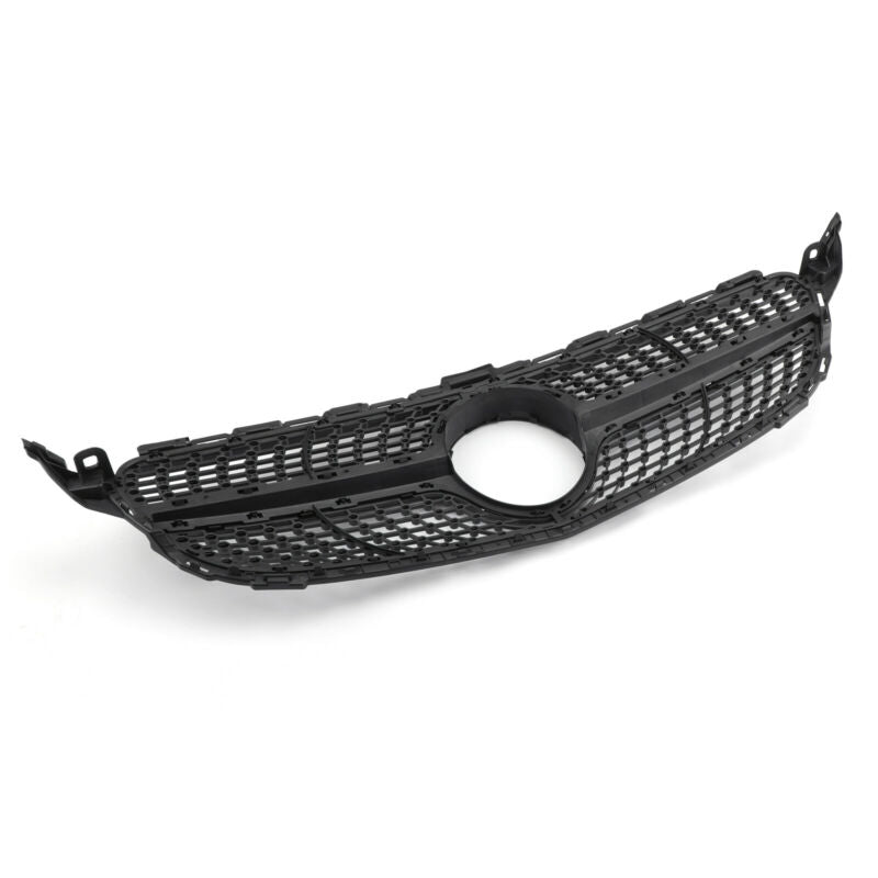 New Front Diamond Grill Grille For Benz W205 C Class C250 C300 C400 2015-2018