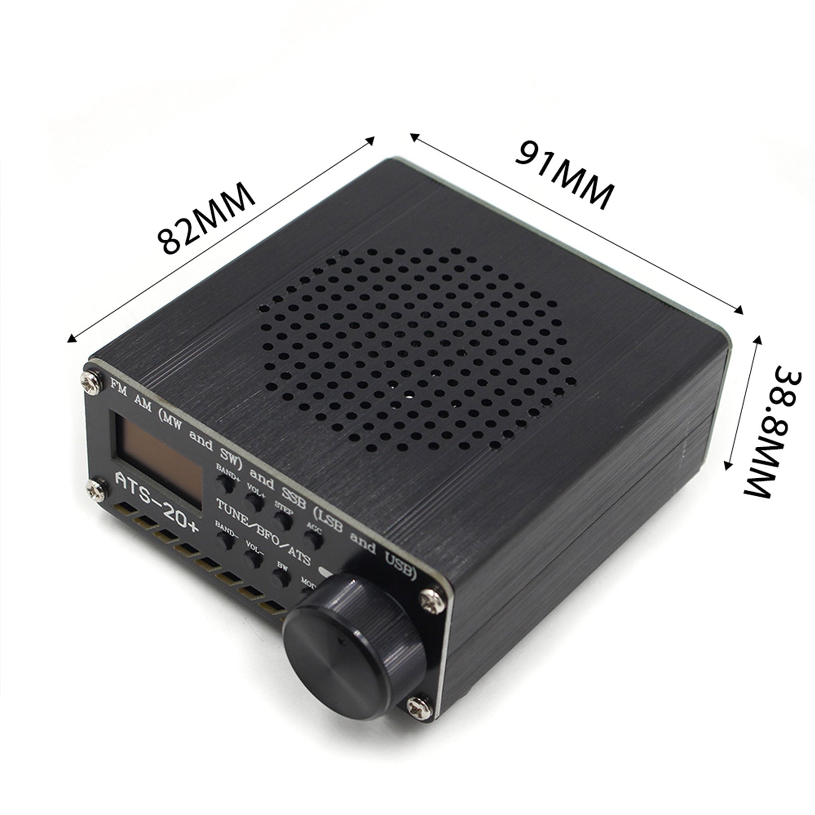 Nouveau ATS-20 + Si4732 récepteur Radio DSP toutes bandes FM LW MW SW avec écran tactile 2.4