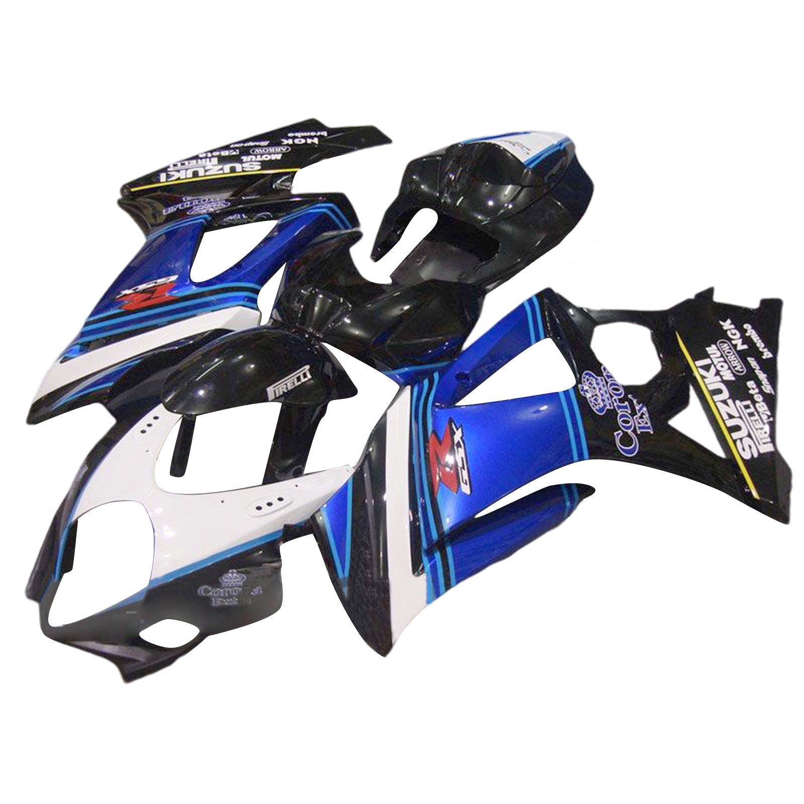 2007-2008 Suzuki GSXR1000 K7 Kit de carénage carrosserie plastique ABS