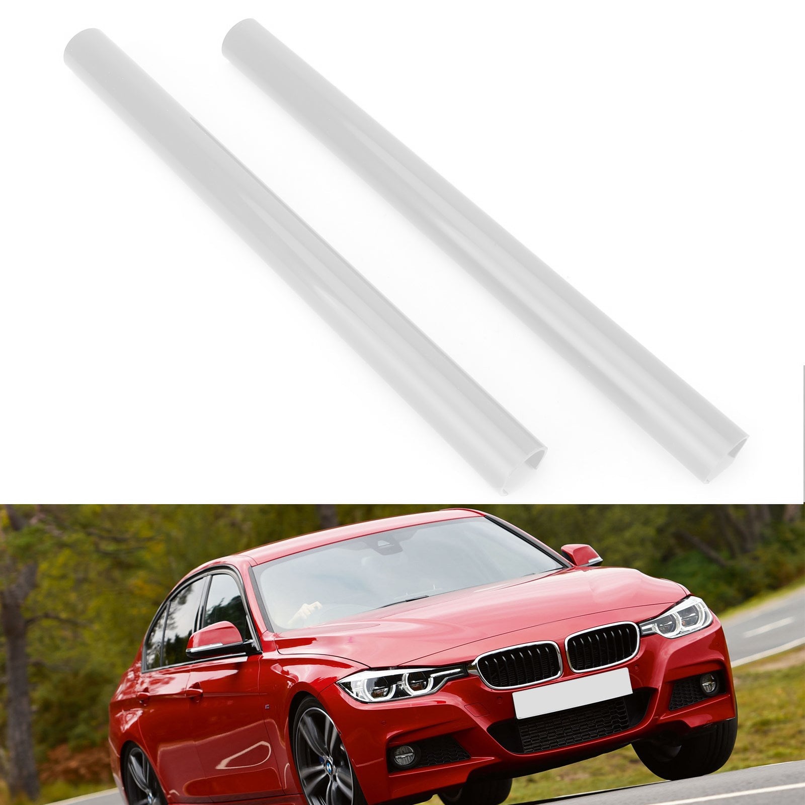 # A couleur Support grille barre V attelle pour BMW F30 F31 F32 F33 F34 F35 blanc