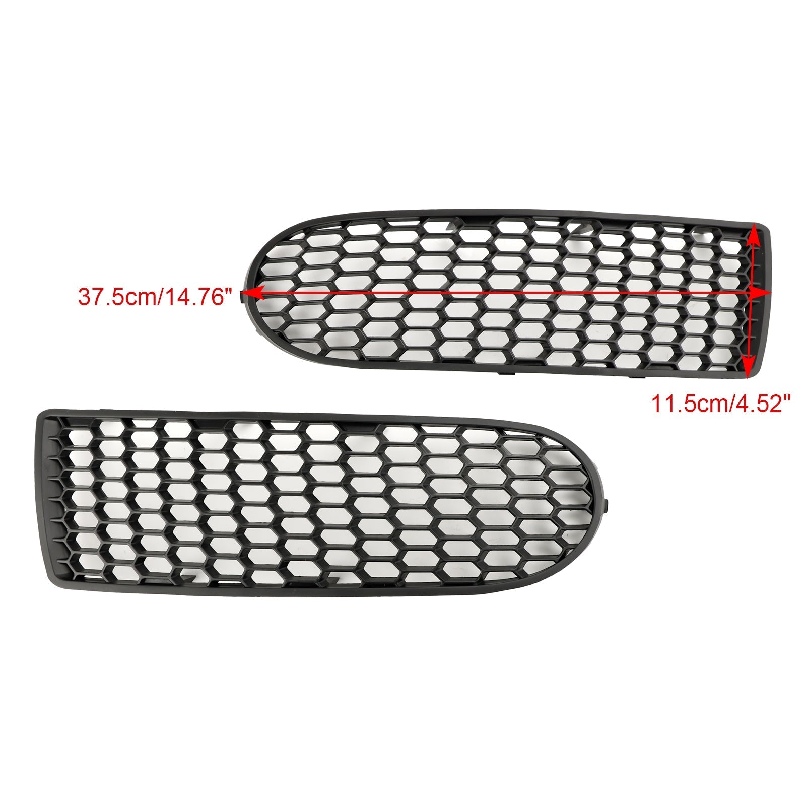 Grille de phare antibrouillard pour pare-choc avant, pour VW Volkswagen coccinelle et coccinelle cabriolet