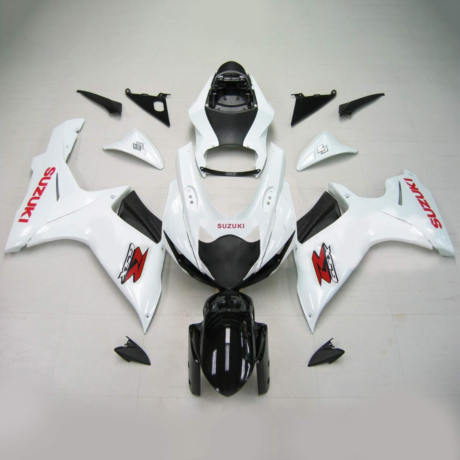 2011-2024 Suzuki GSXR 600/750 K11 Amotopart Injection Fairing Kit Bodywork Plastic ABS #101