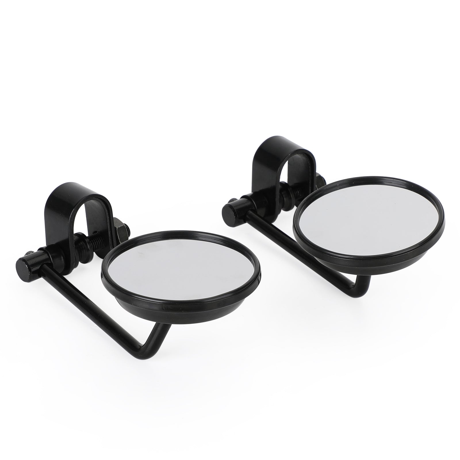 Pince de style ancien sur miroir 3 "miroirs ronds pour café Racer Chopper Bobber paire générique