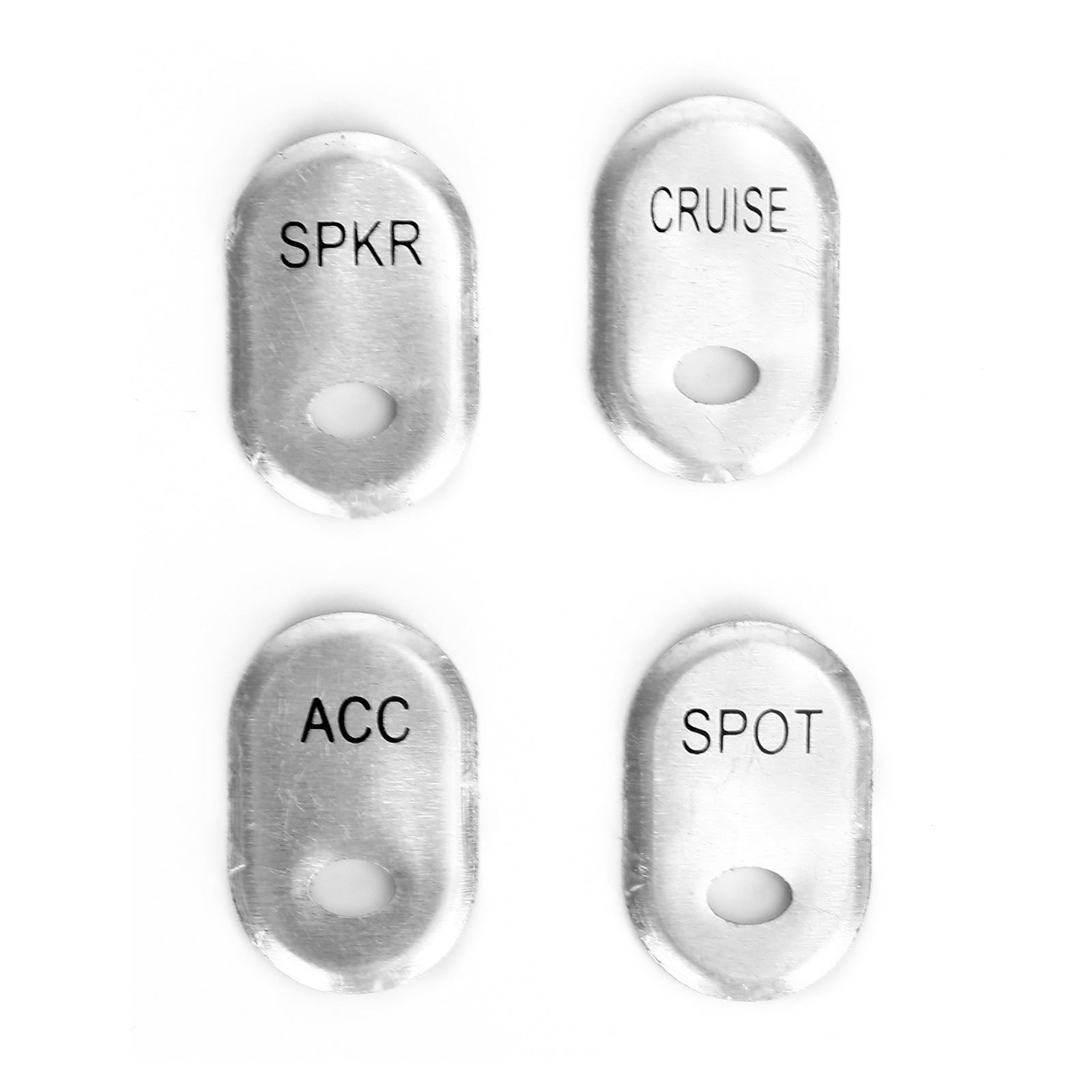 Areyourshop 4 Pcs Hand Contorl Switch Button Cover Cap Fits For Flhtk Flhtcu Se Tg Fltr U Se