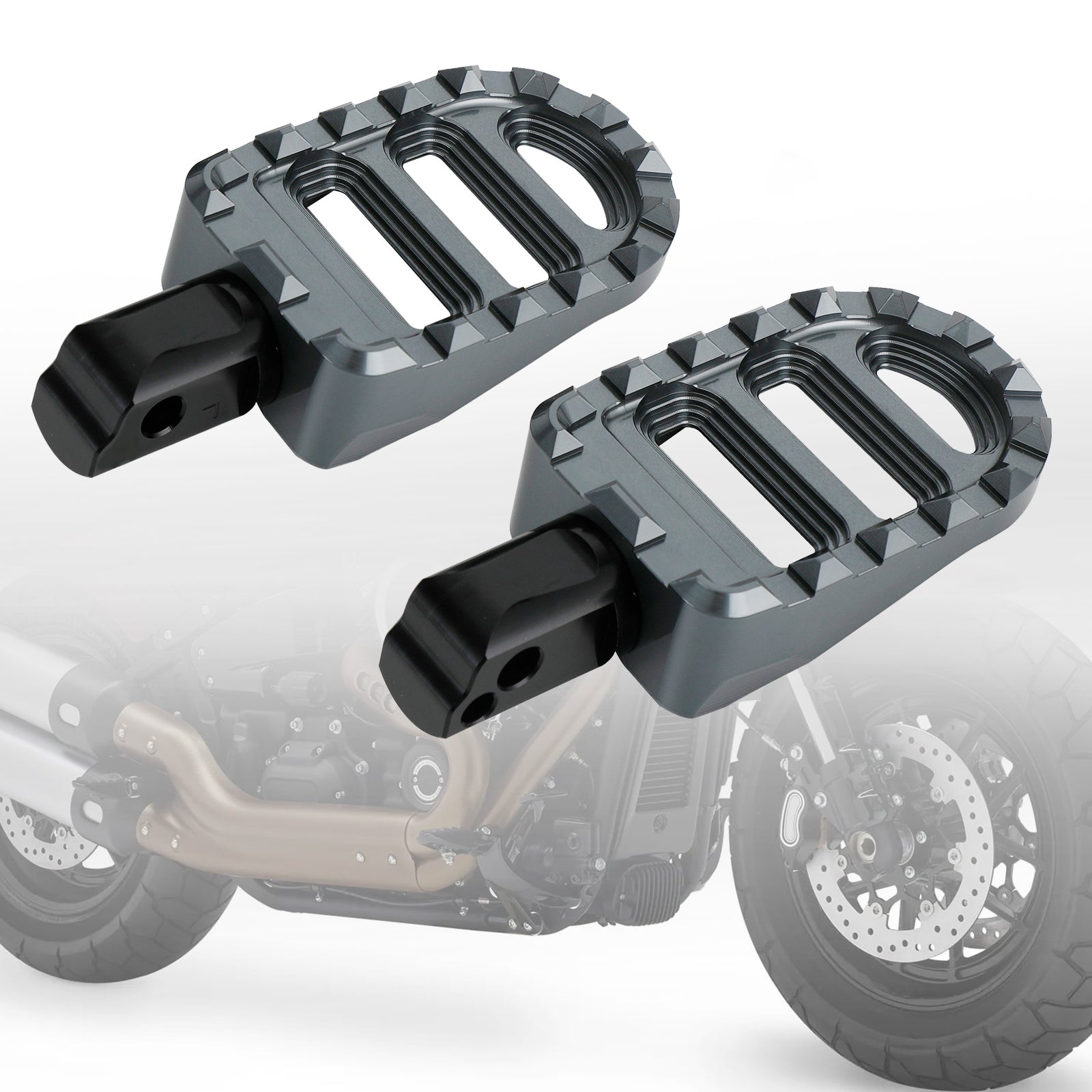 Sportster S Breakout Lower Rider Softail Slim Repose-pieds arrière Repose-pieds