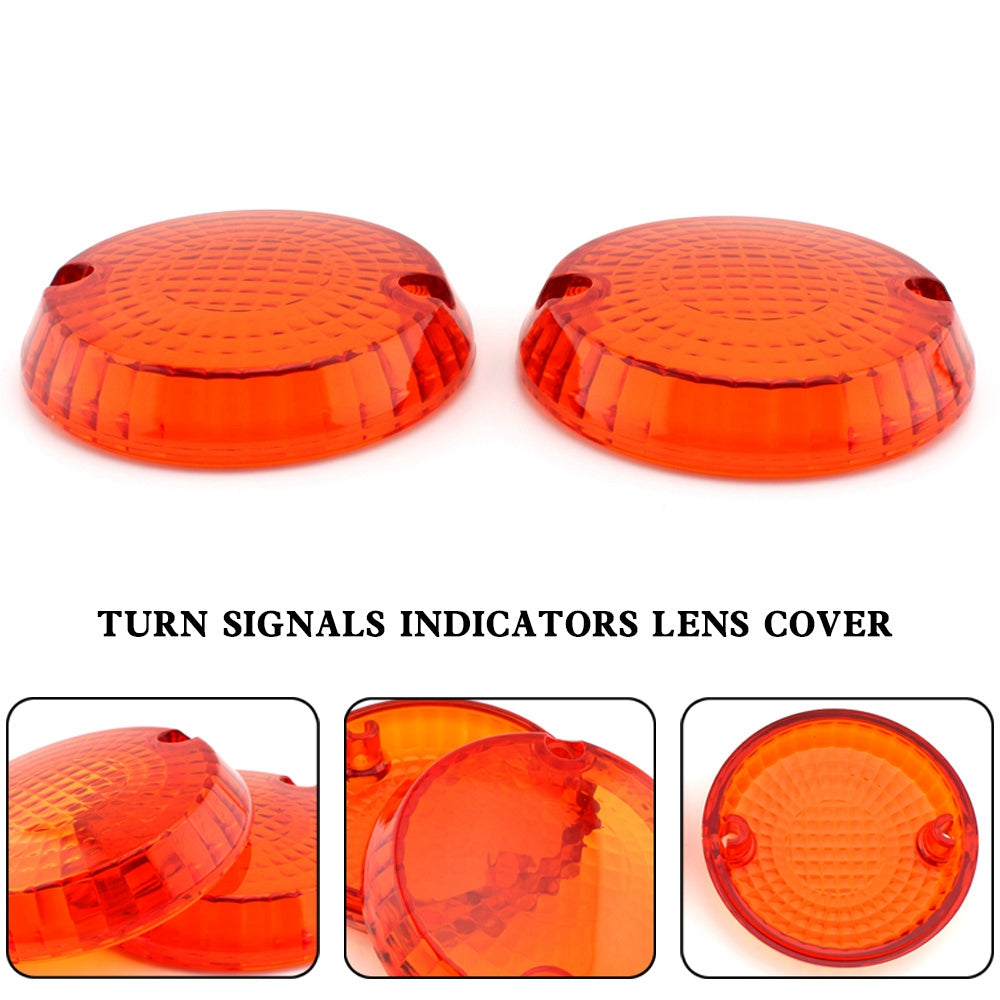 Yamaha Kawasaki Vulcan 1500 VN Turn Signals Indicators Lens Cover