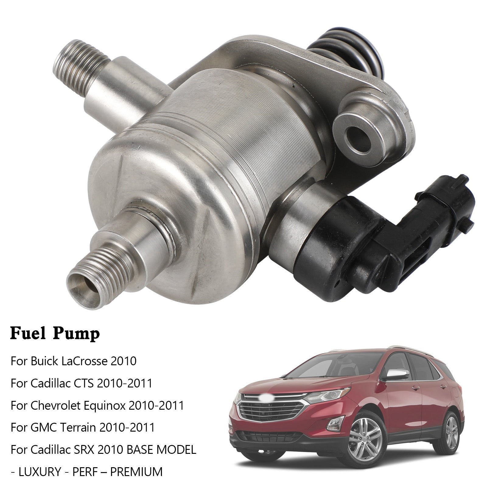 Pompe à carburant haute pression Cadillac CTS Chevrolet Equinox GMC Terrain 2010-2011 12641740