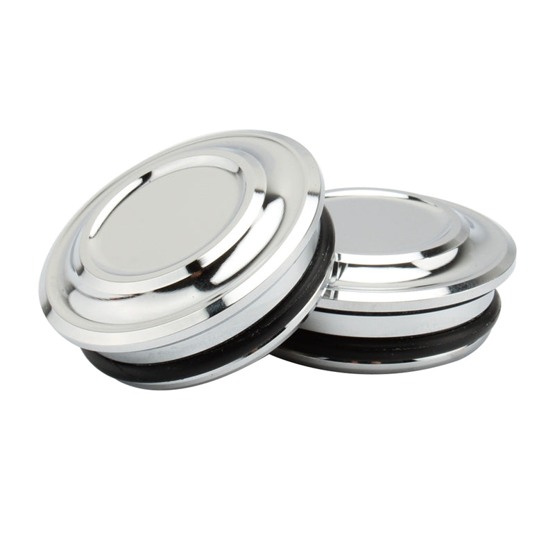 Billet Aluminium Frame Plug Caps Zwart Geschikt voor Honda Rebel CMX500 2020-2021