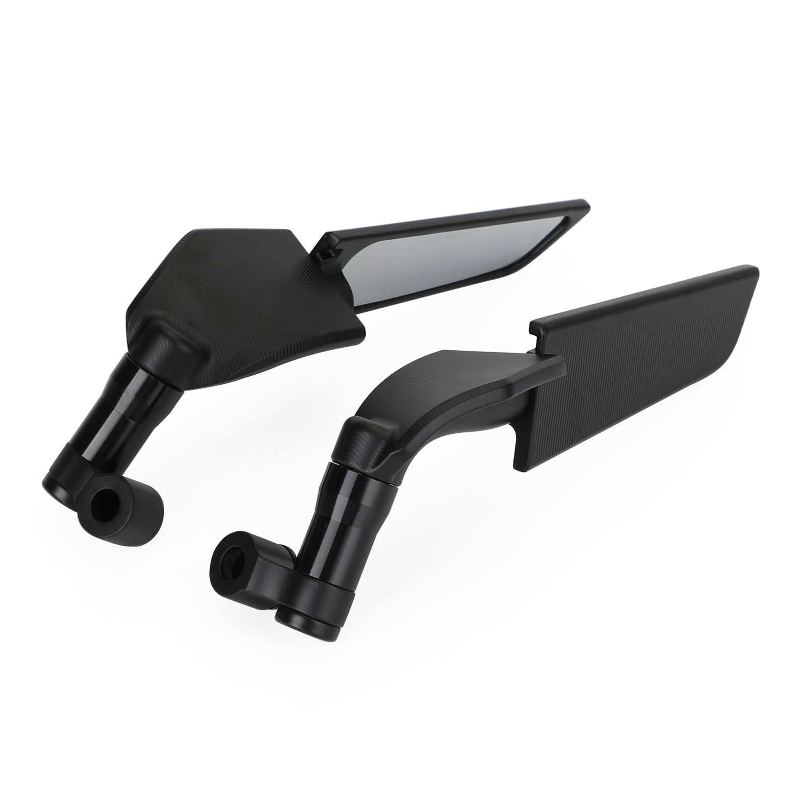 Wing Fin Spoiler Side Rearview Mirrors For Yamaha XT660 R/X Tenere 660 700 1200 Generic