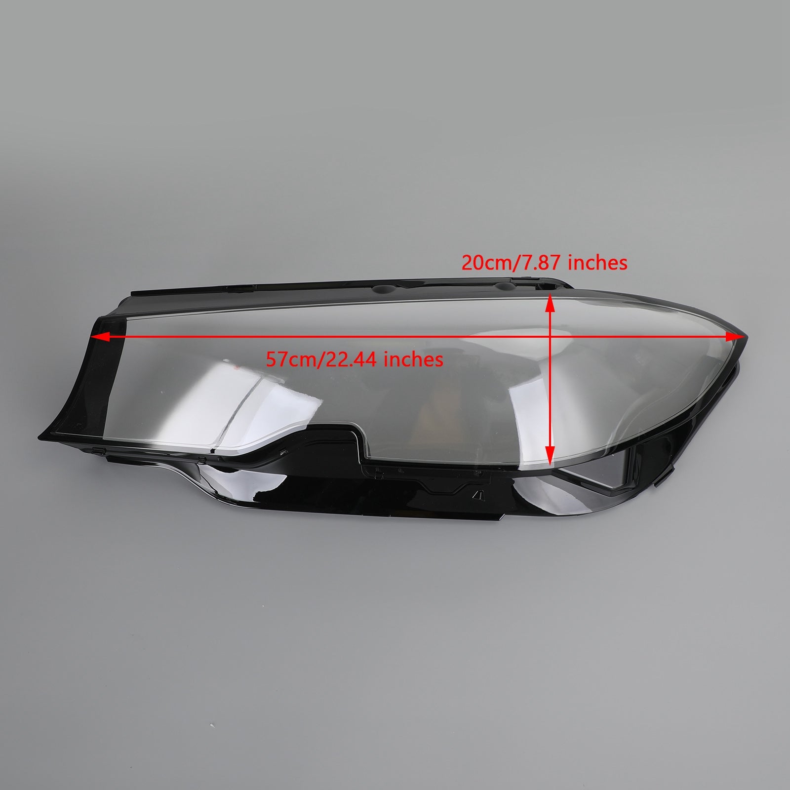 2019-2021 BMW Série 3 G20 G21 Gauche + Droite Lentille de phare Coque en plastique 63118496149 63118496160 Générique